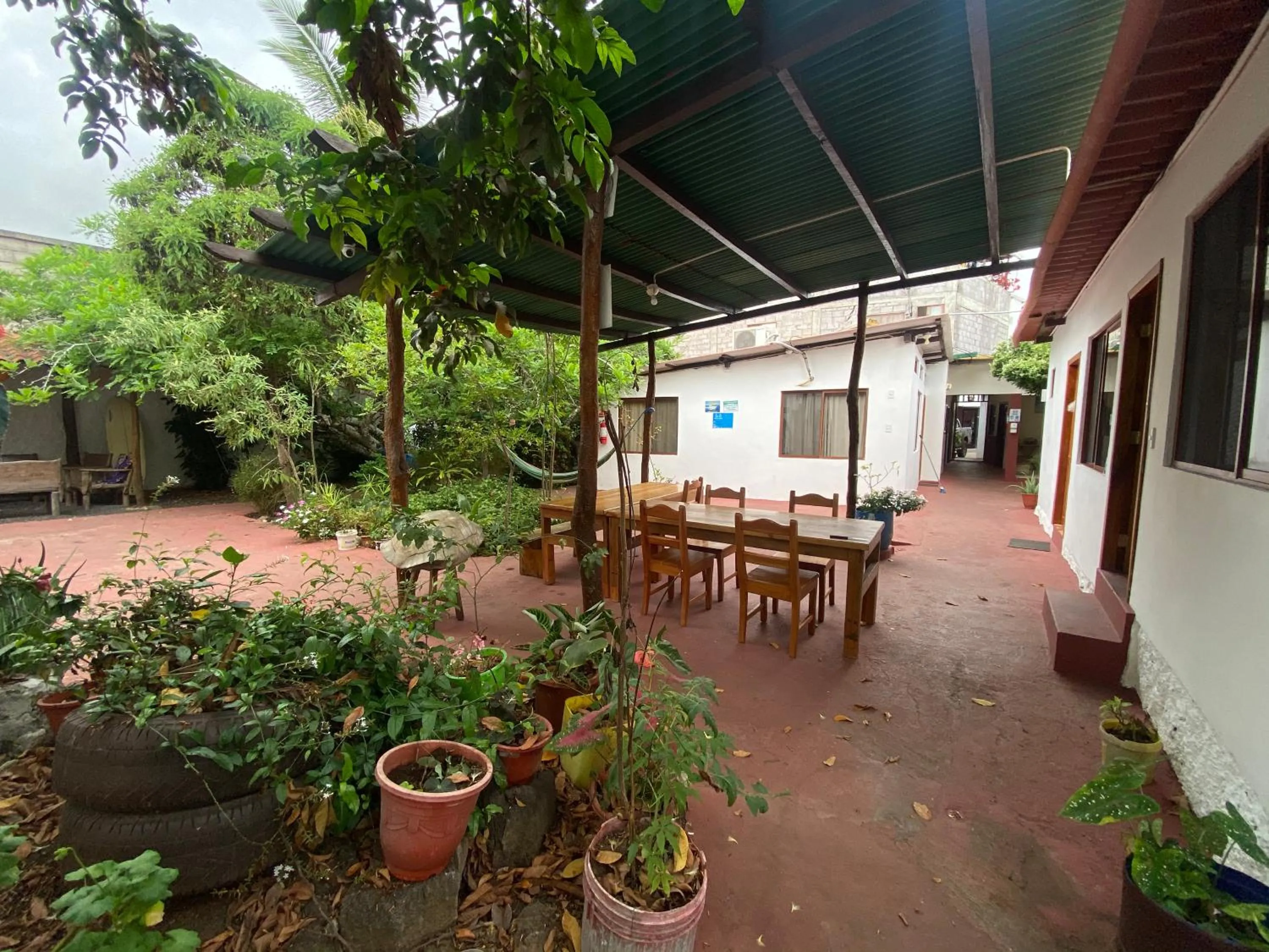 Patio in Hostal Vista al Mar