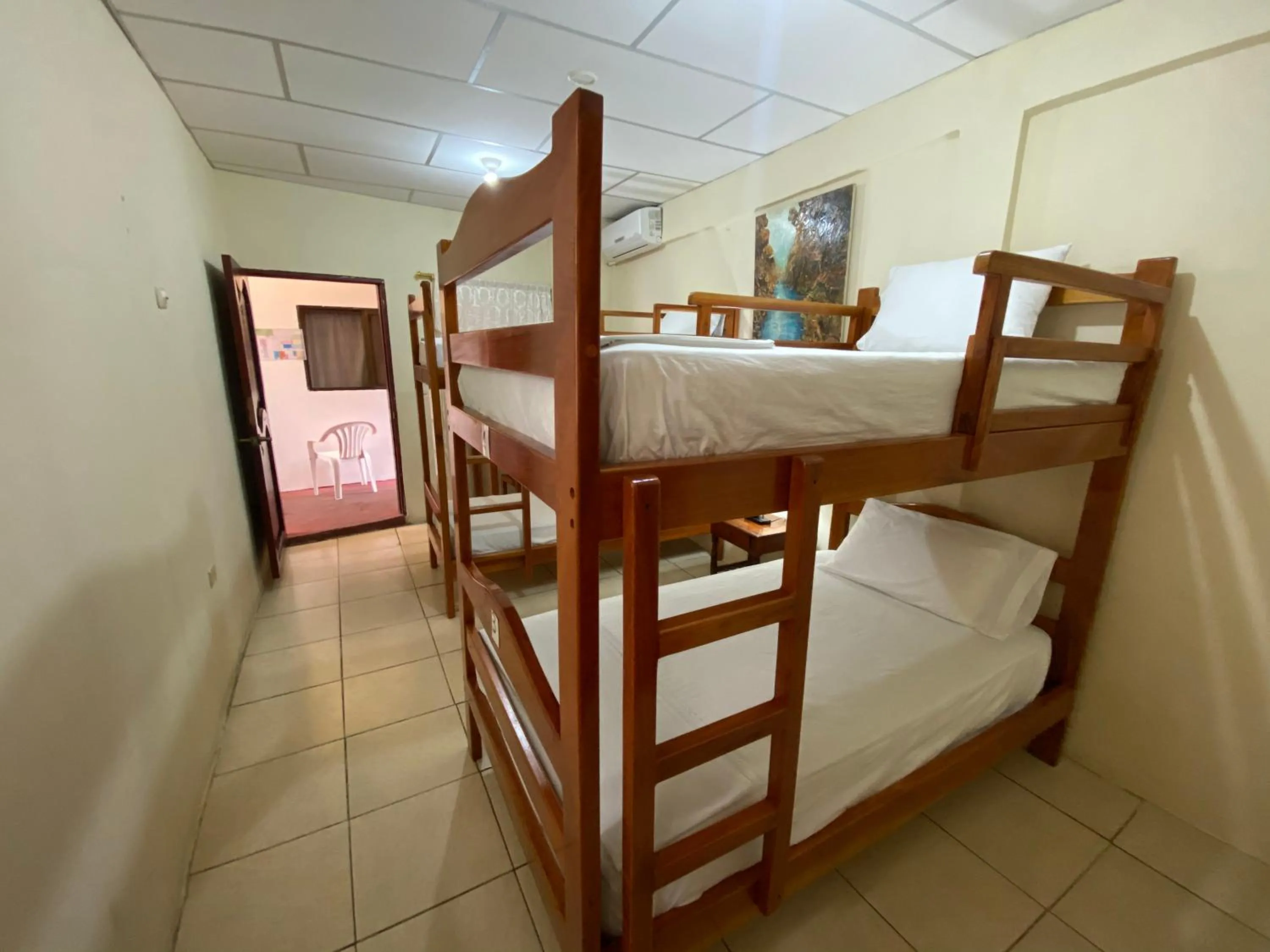 Bed in Hostal Vista al Mar