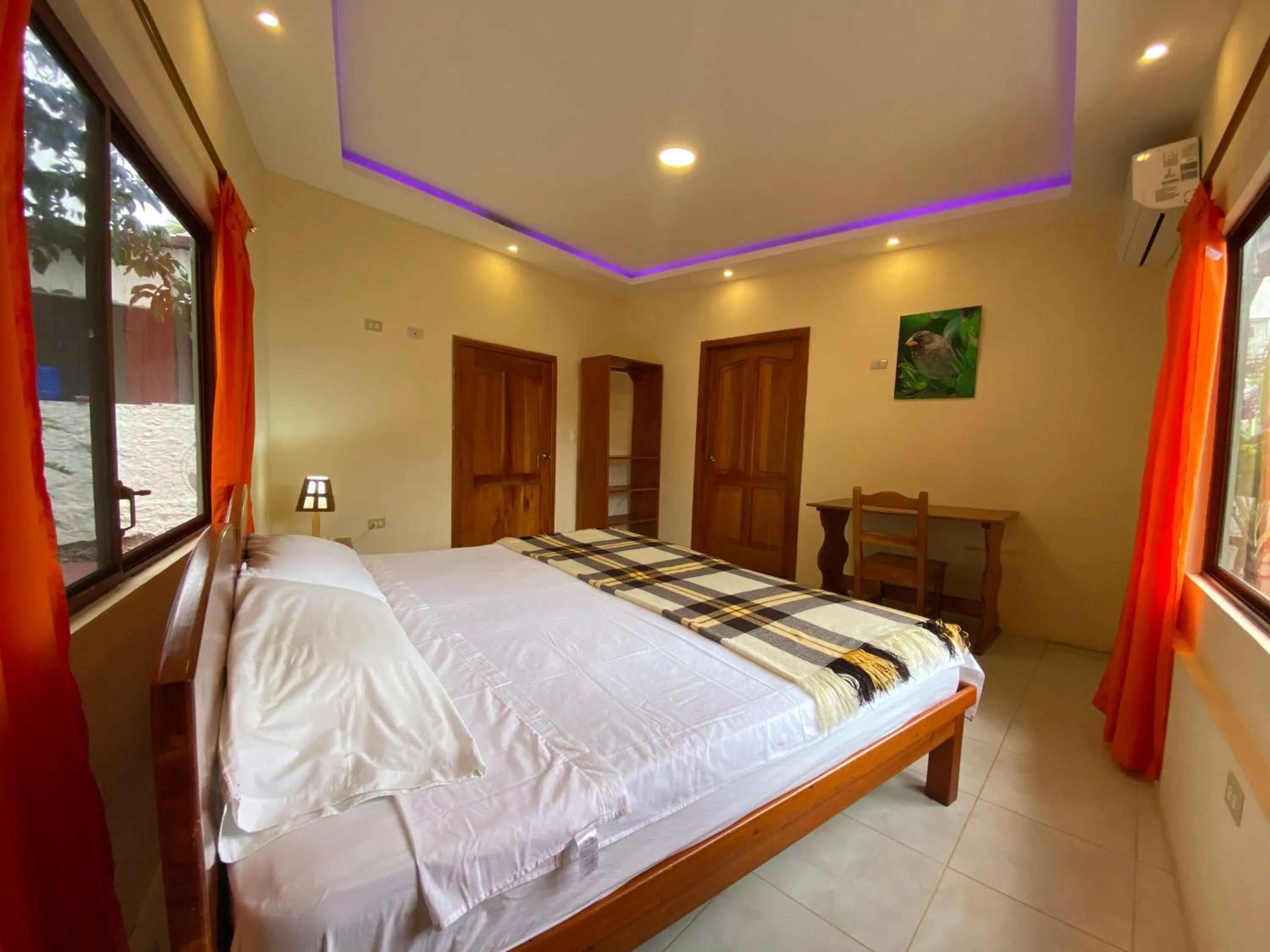 Bed in Hostal Vista al Mar