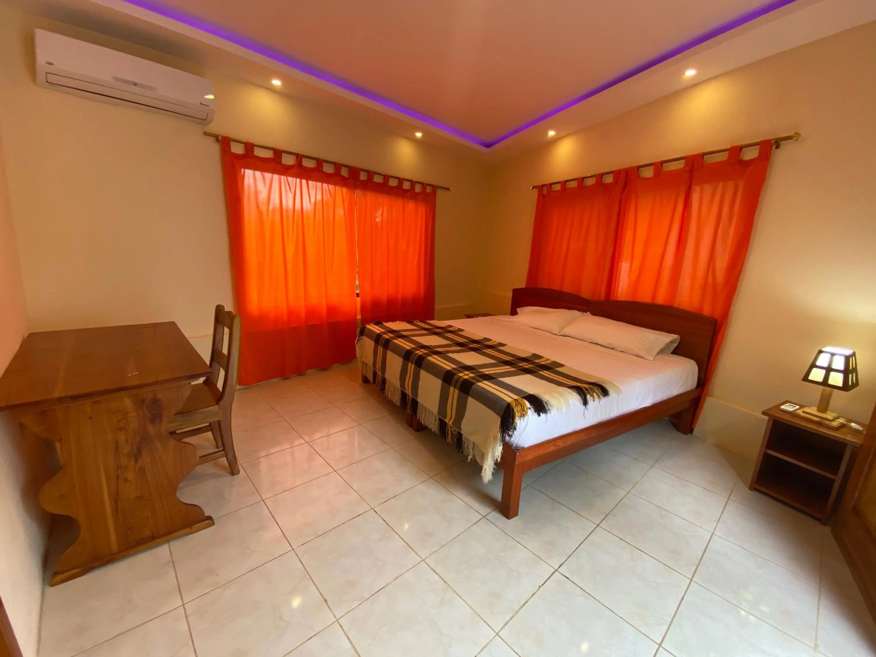 Bed in Hostal Vista al Mar