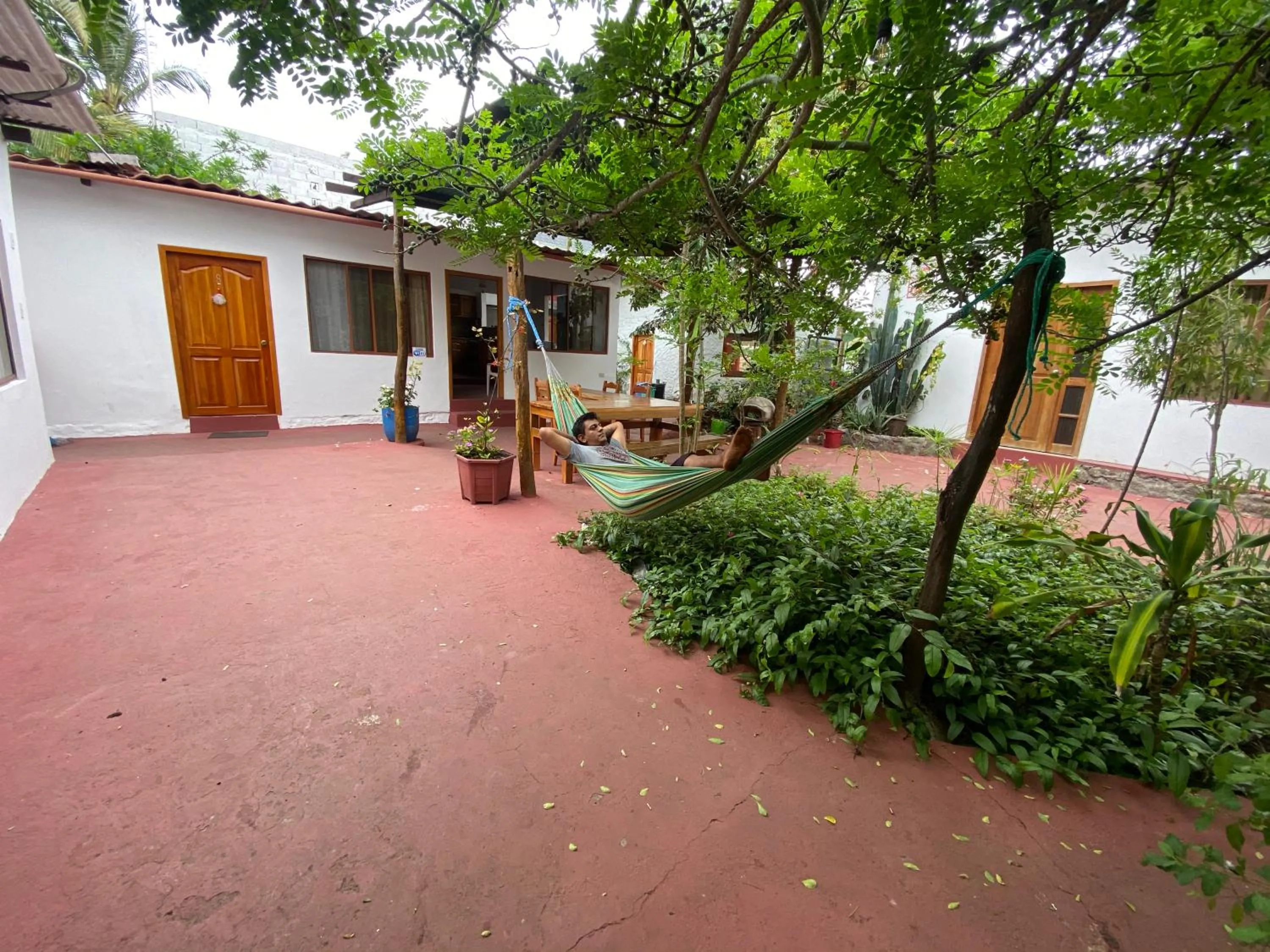 Patio in Hostal Vista al Mar