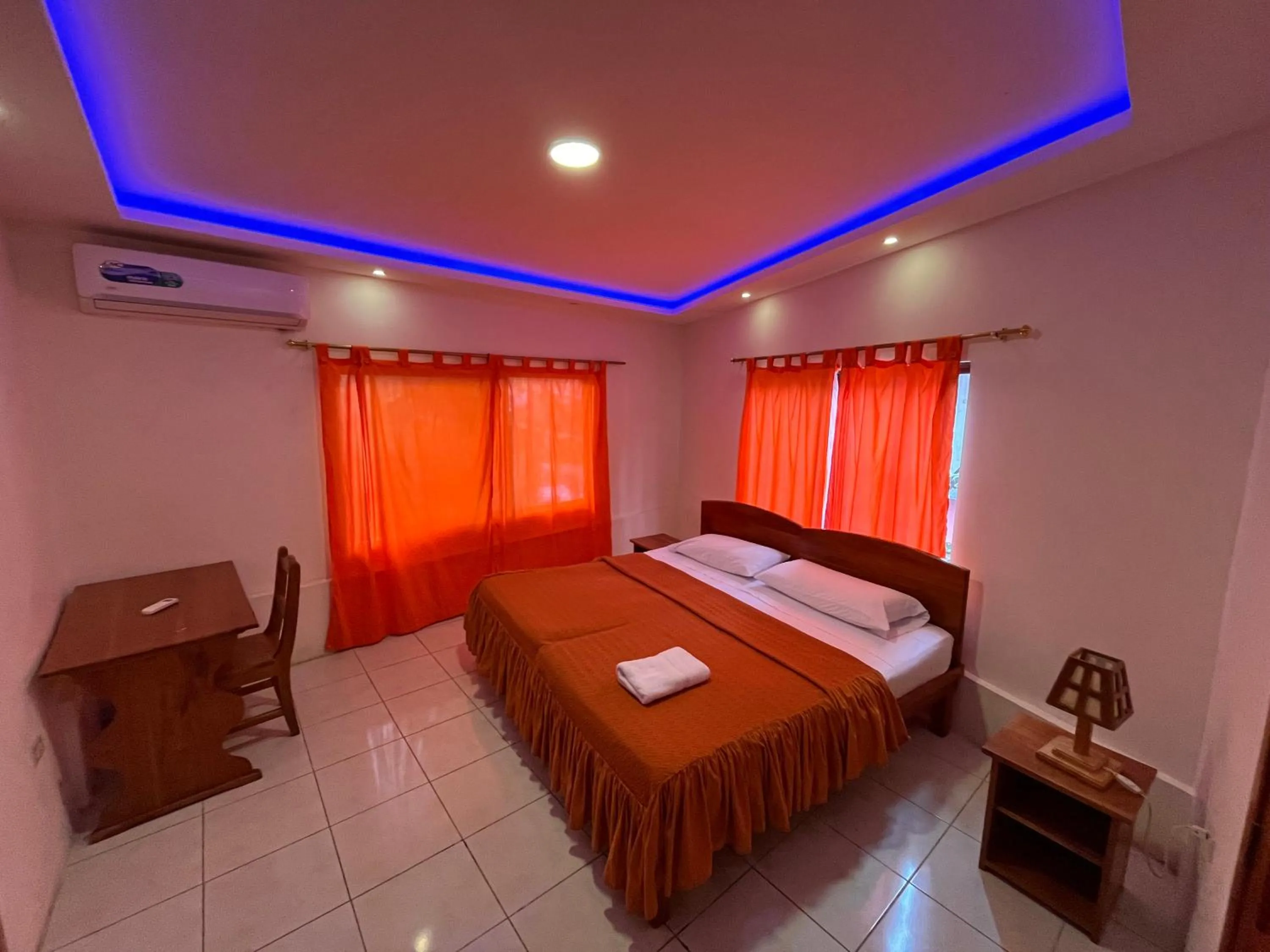 Bed in Hostal Vista al Mar