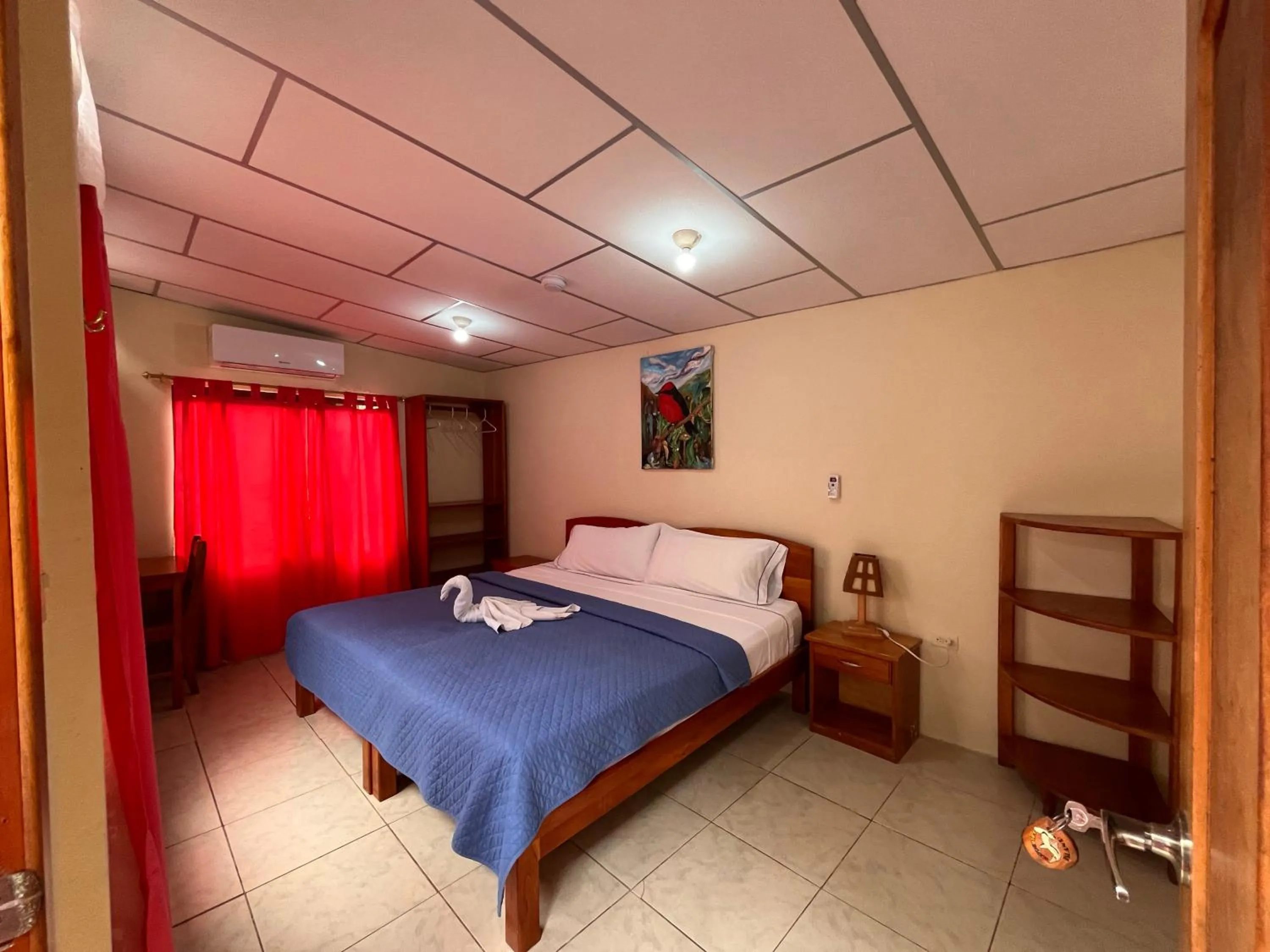 Bed in Hostal Vista al Mar
