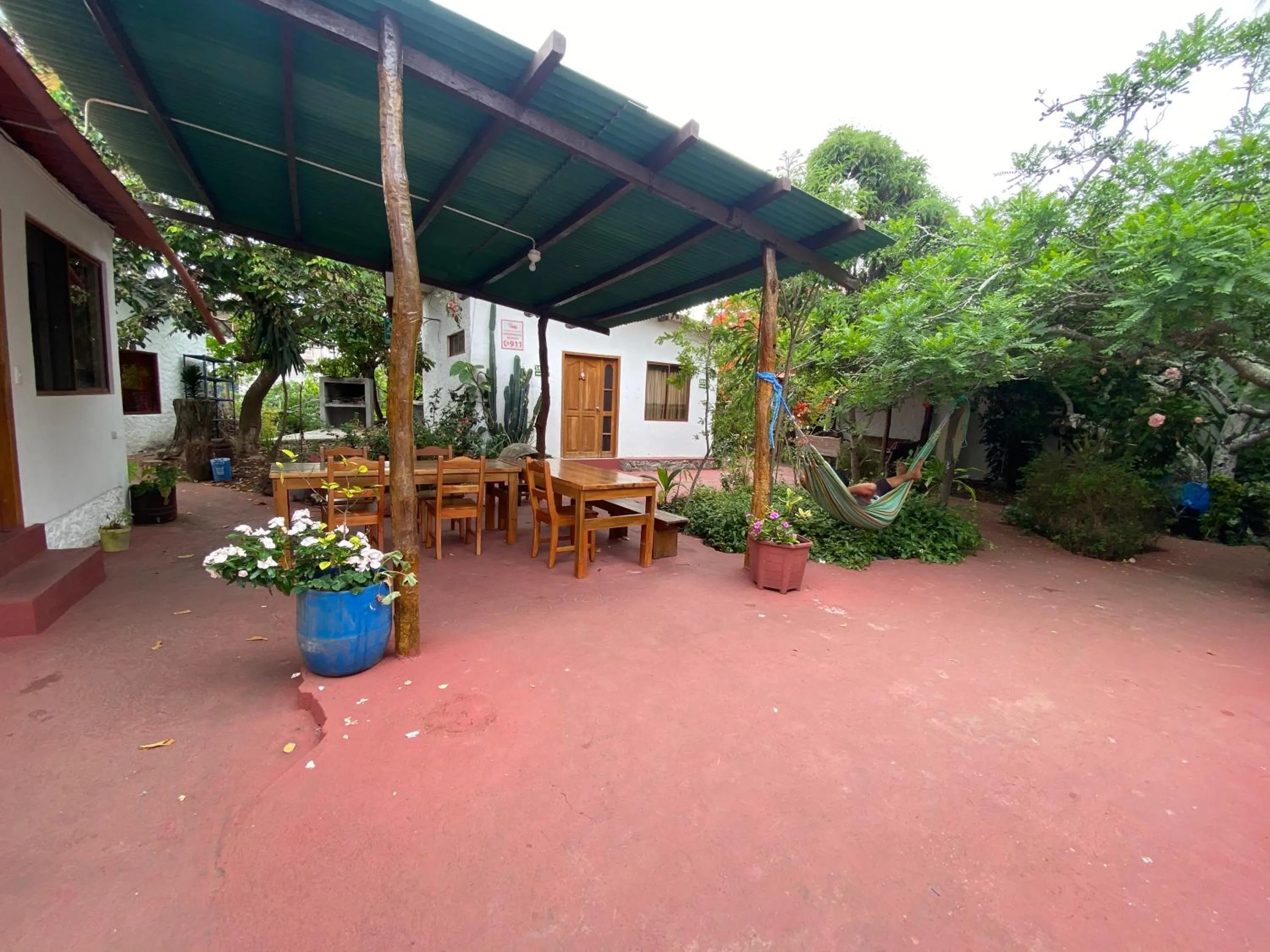 Patio in Hostal Vista al Mar