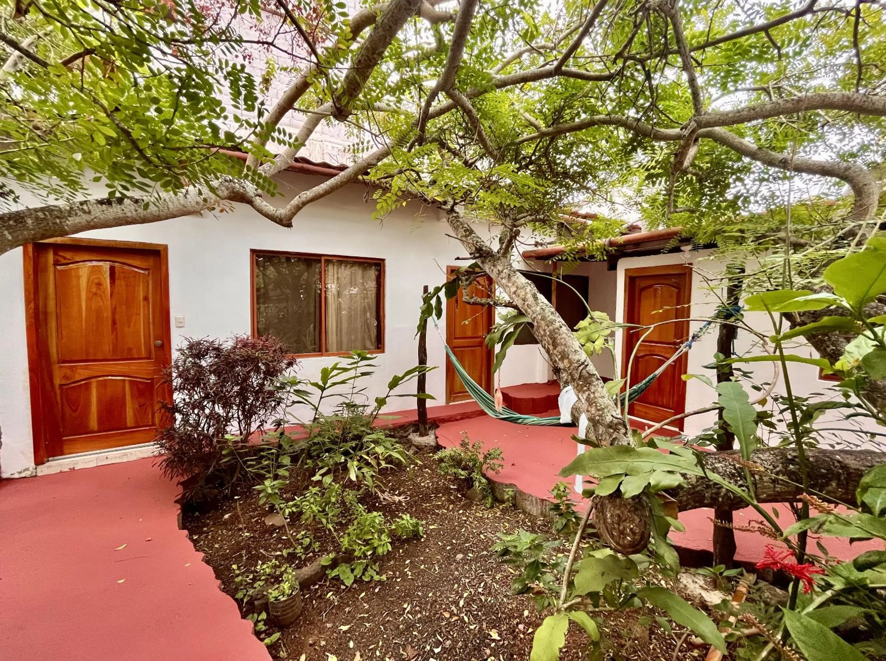 Garden in Hostal Vista al Mar