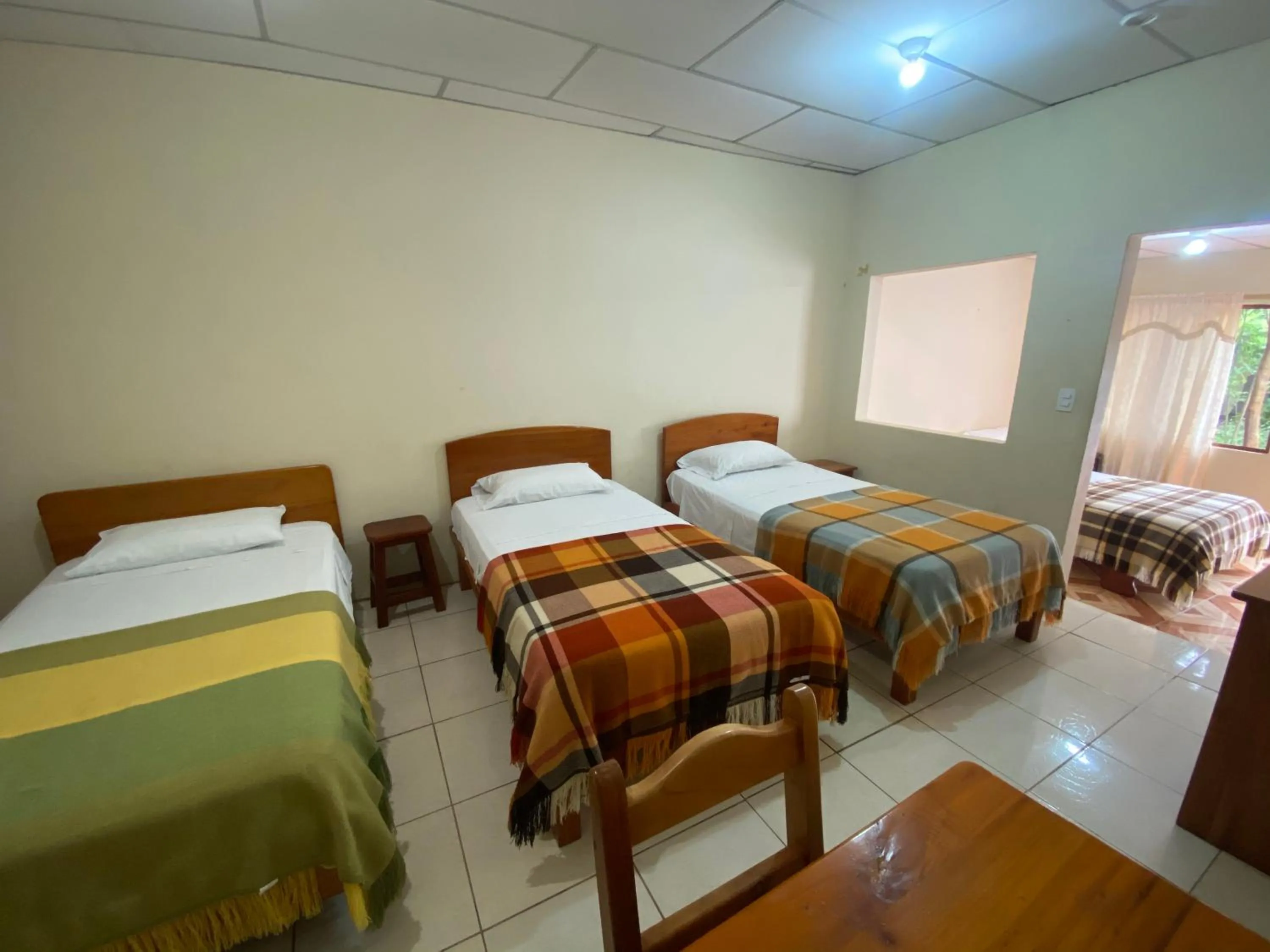 Bed in Hostal Vista al Mar