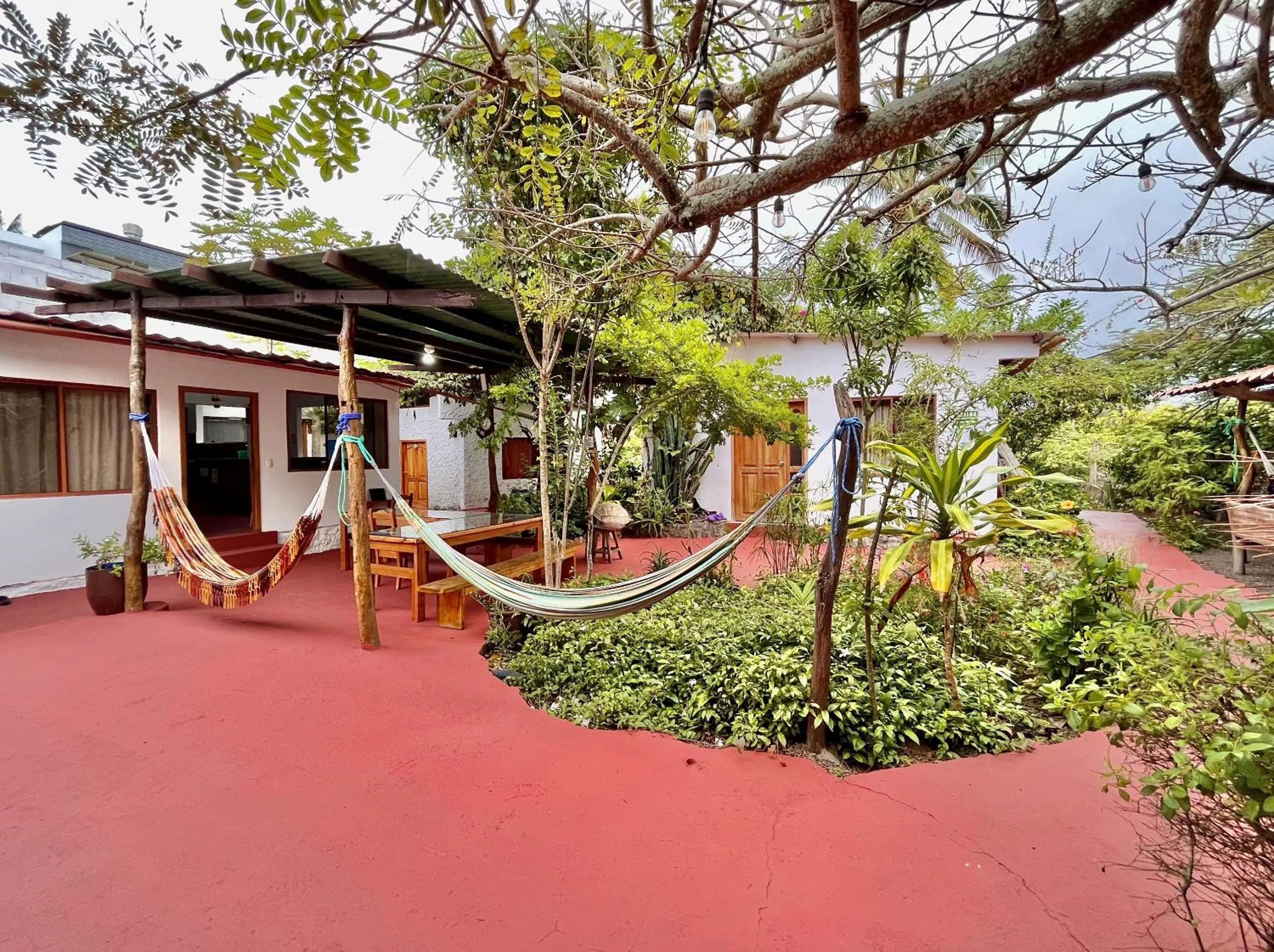 Garden in Hostal Vista al Mar