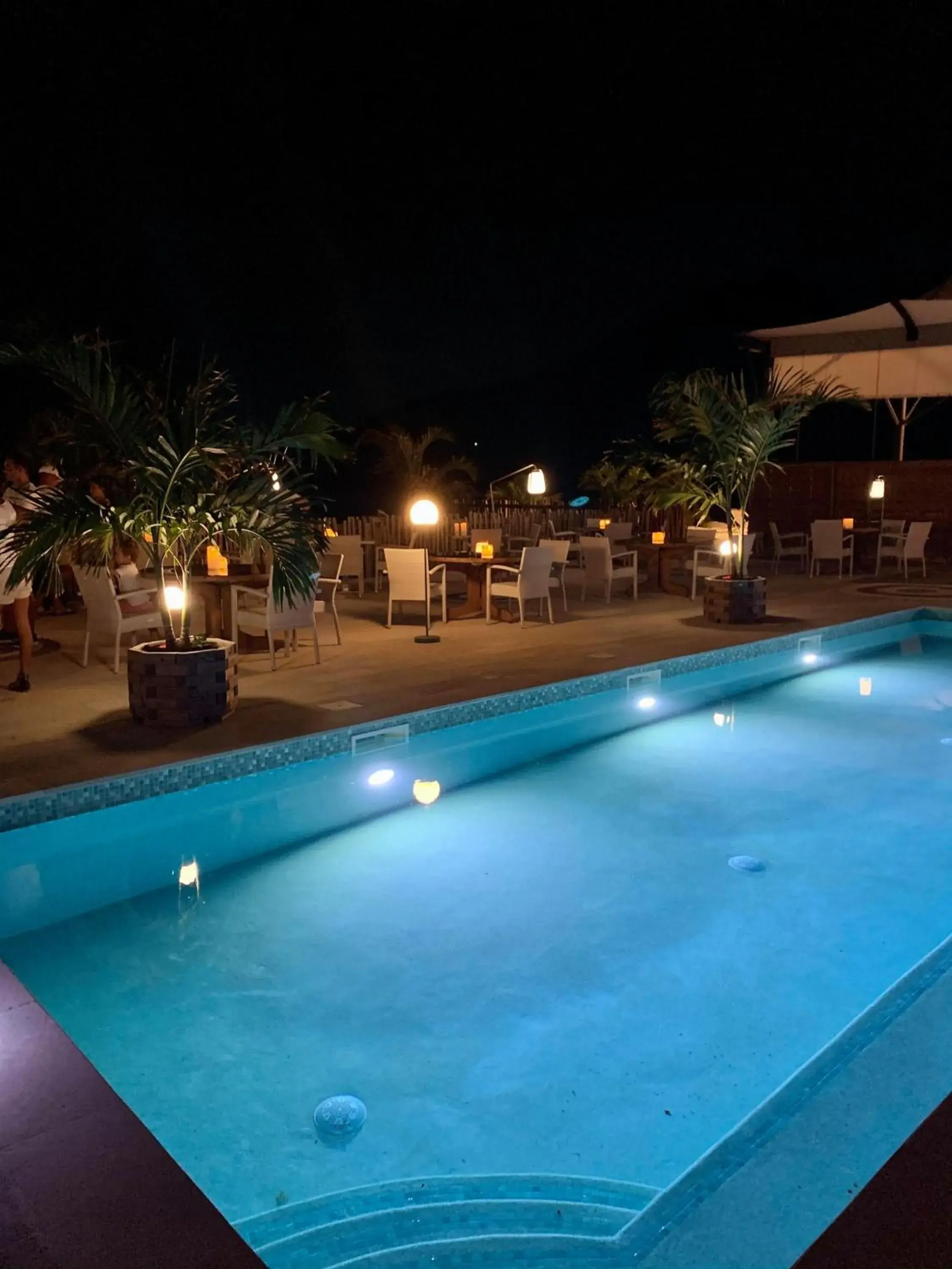 Swimming pool in Le Domaine Anse Marcel Beach Resort Swimming pool in Le Domaine Anse Marcel Beach Resort