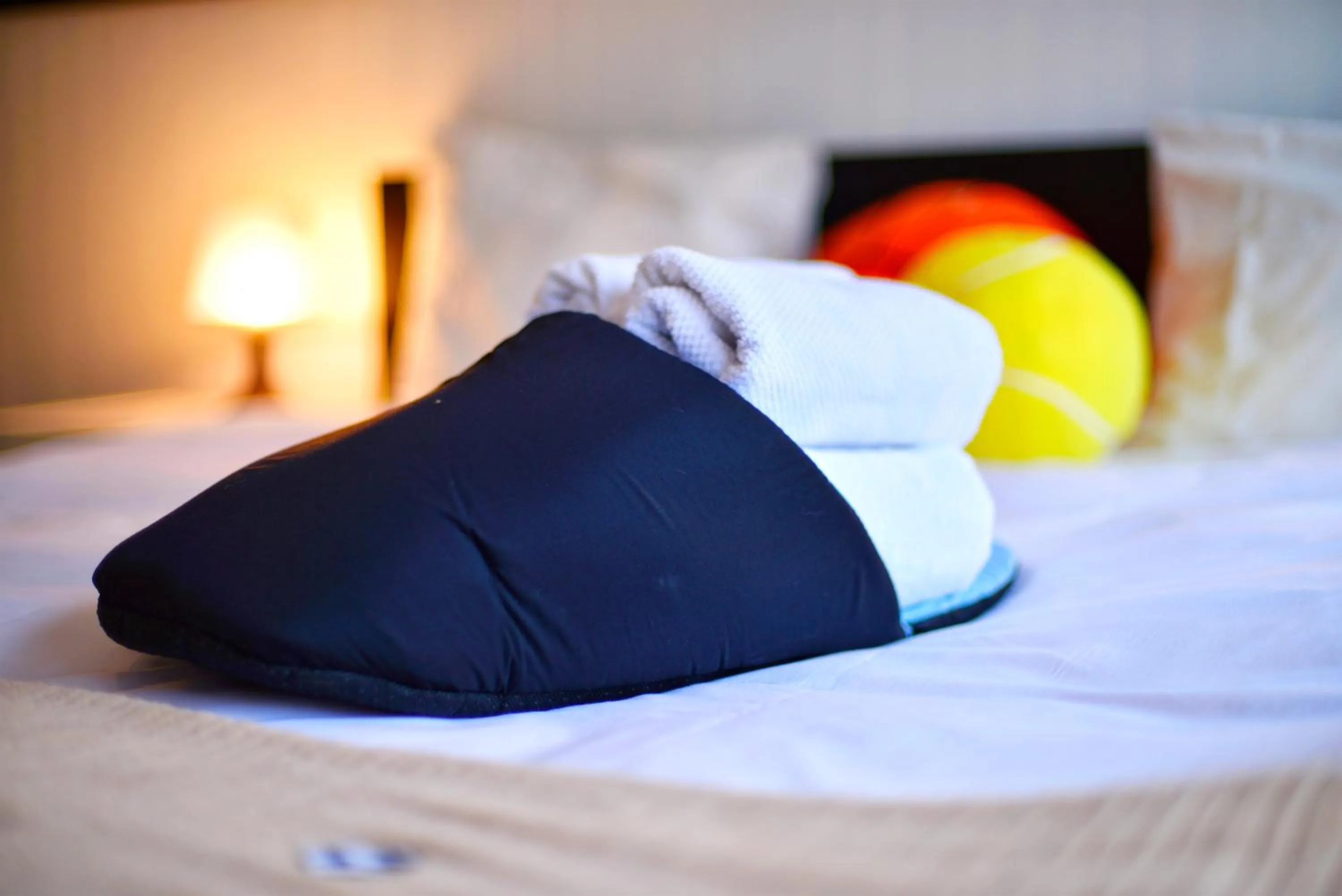 Decorative detail, Bed in Hotel Biscuit