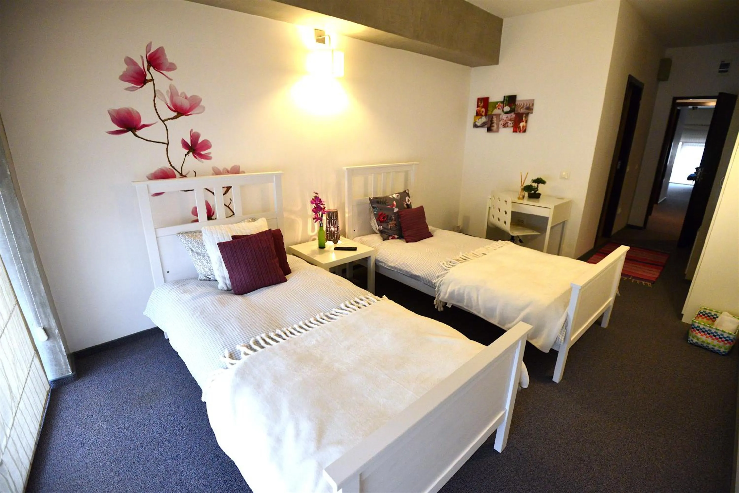 Bed in Hotel Biscuit