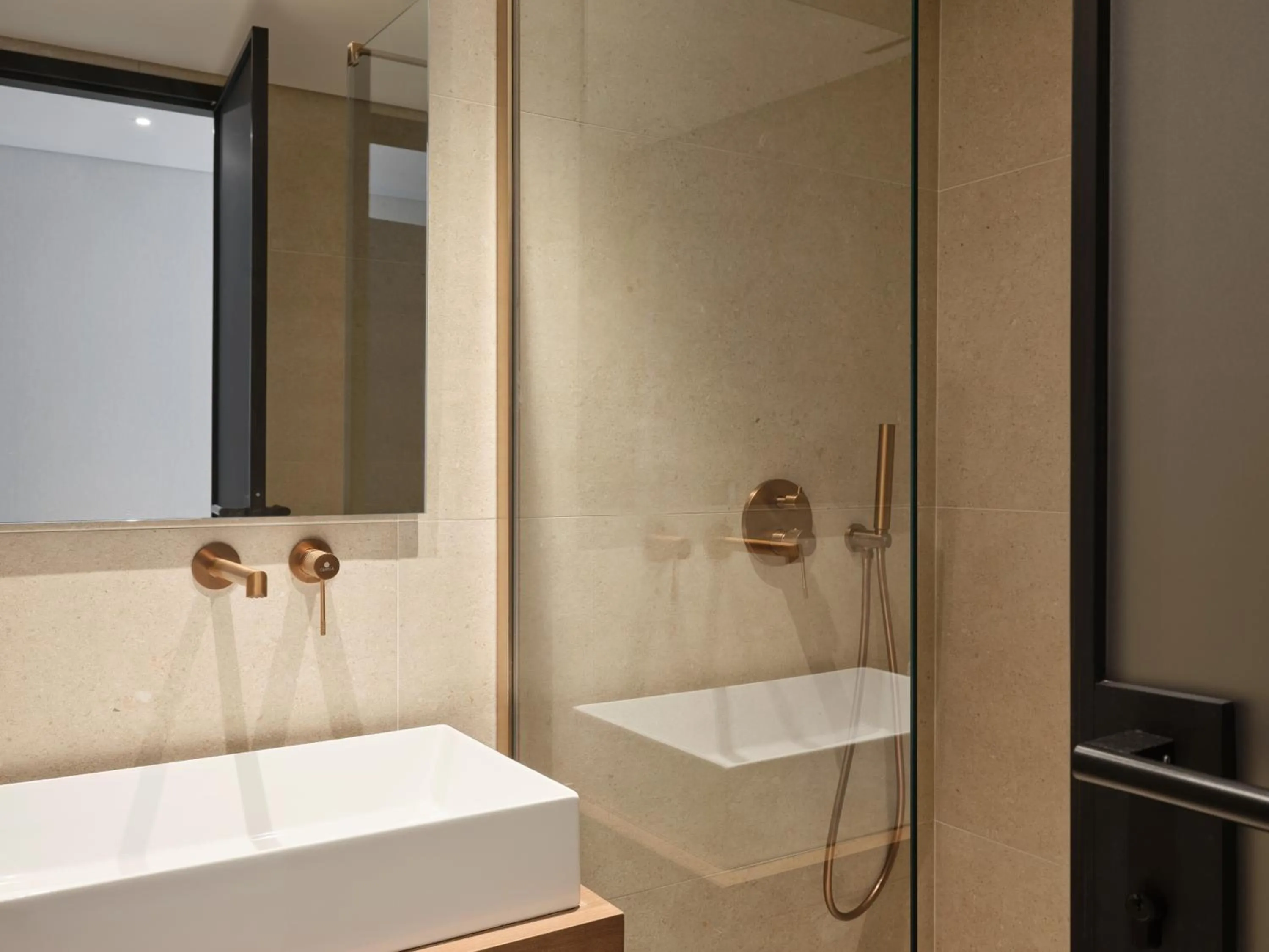 Bathroom in Blanco Athens Aparthotel