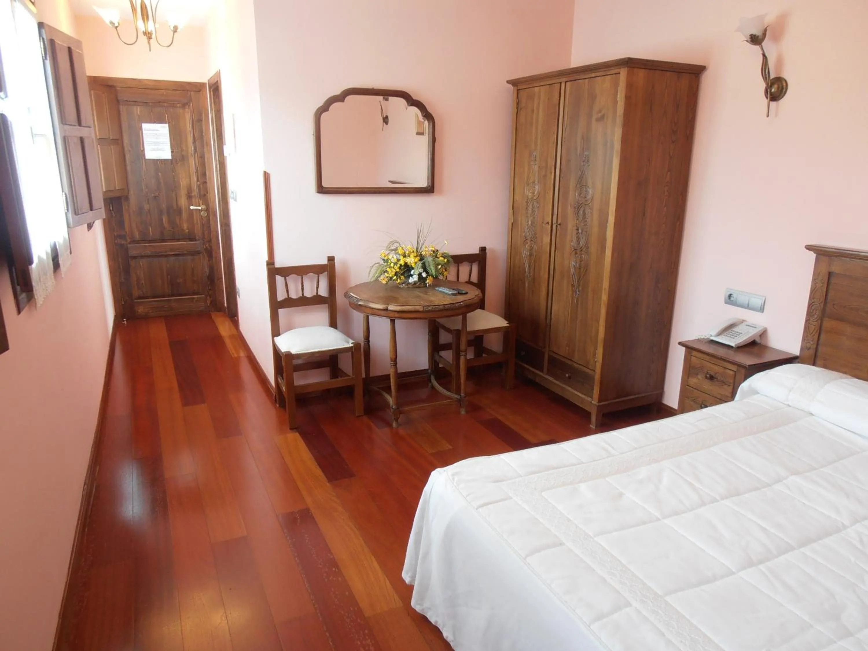 Bed in Hostal Virgen de la Encina