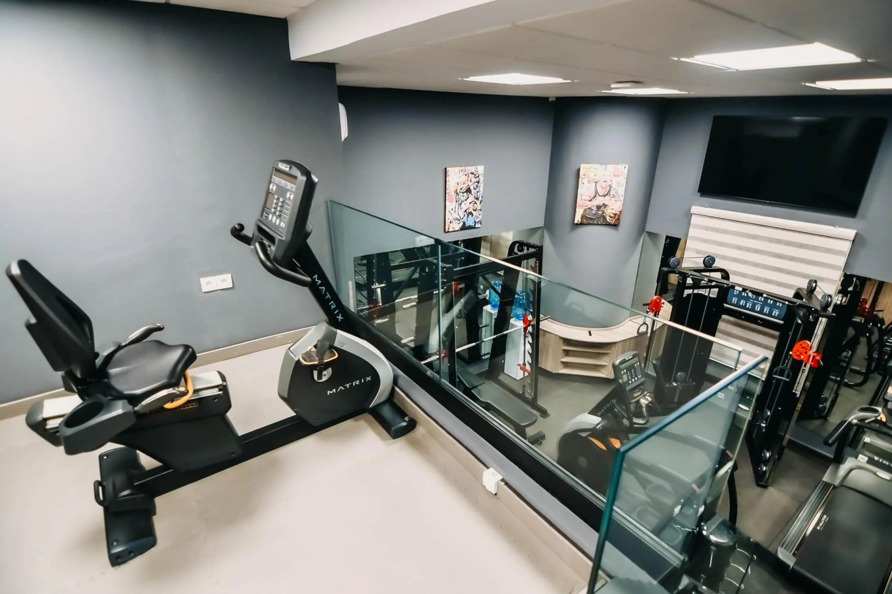 Fitness centre/facilities in 555 Hotel Clubbing Adults Only