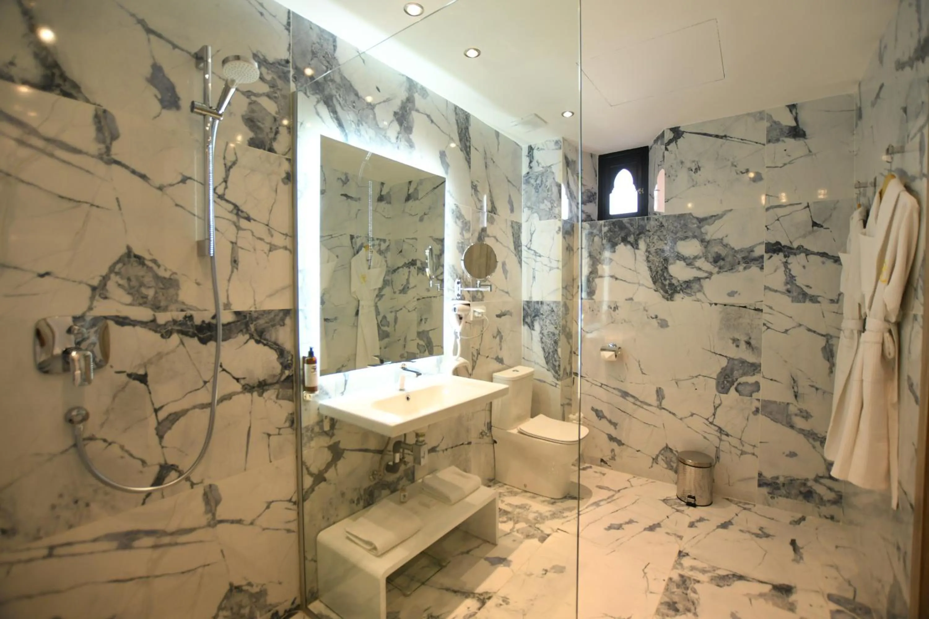 Bathroom in 555 Hotel Clubbing Adults Only