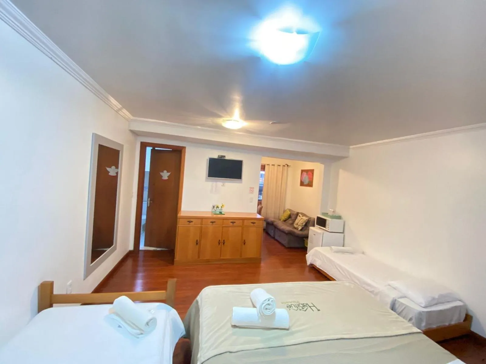 Bedroom, Bed in Pousada Habitue