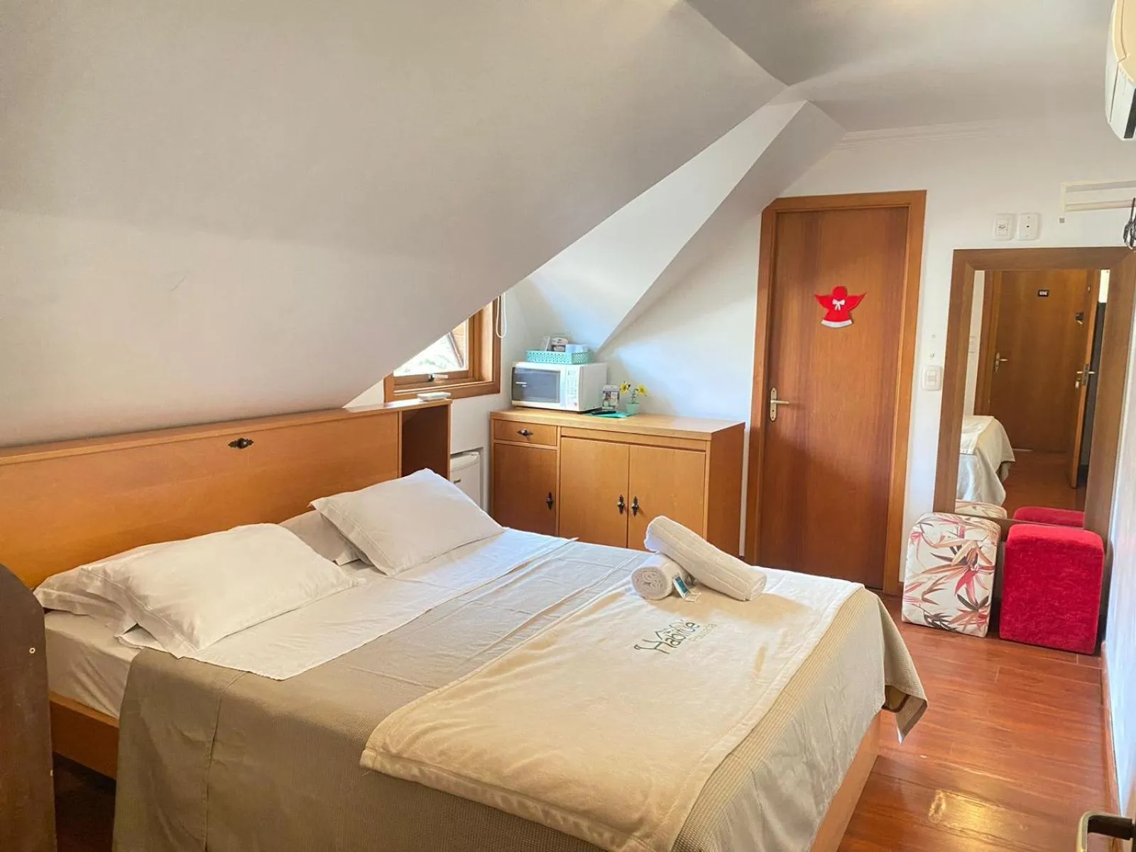 Bedroom, Bed in Pousada Habitue