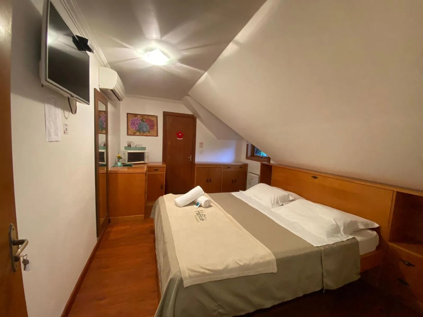 Bedroom, Bed in Pousada Habitue