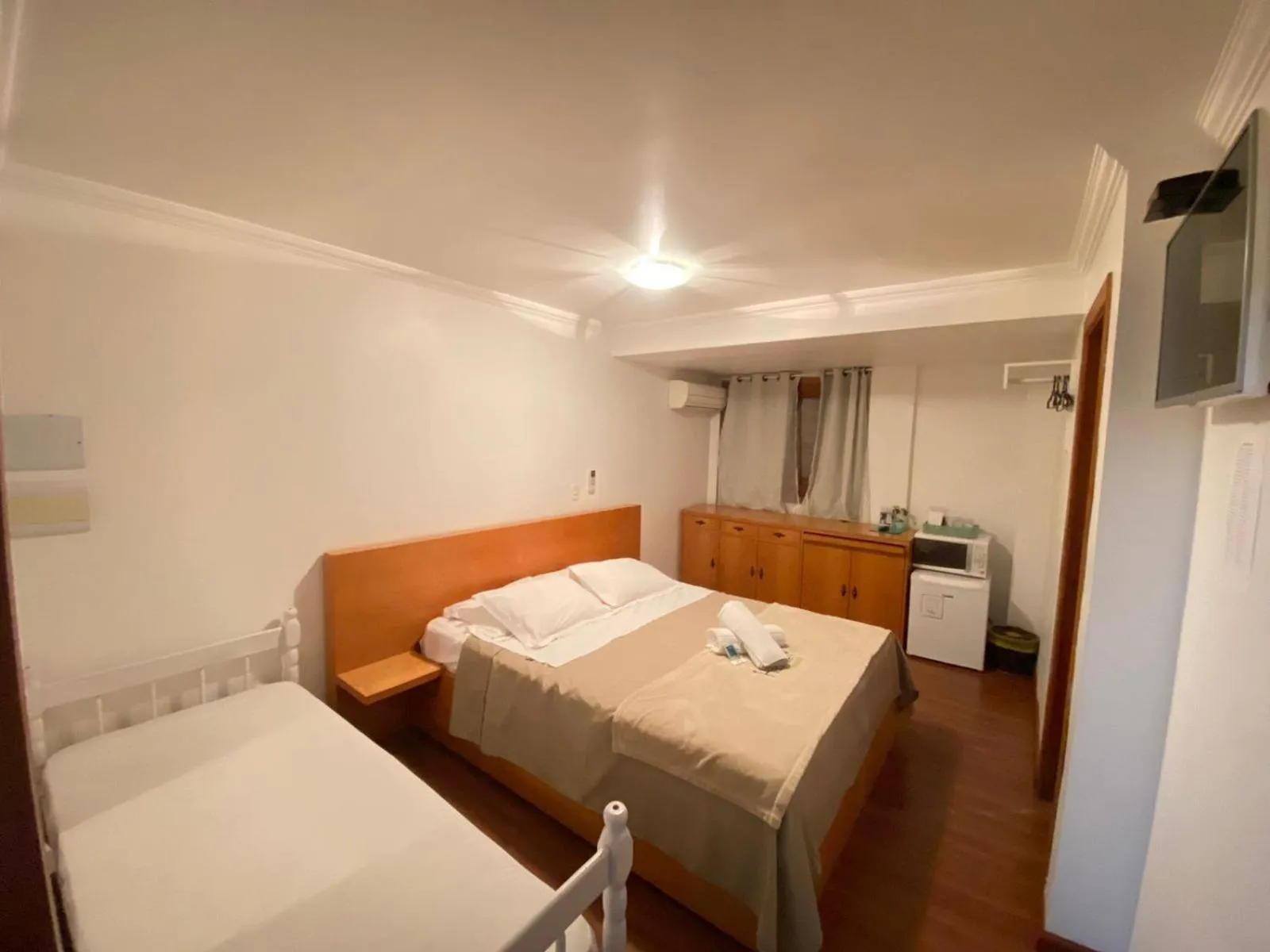 Bedroom, Bed in Pousada Habitue