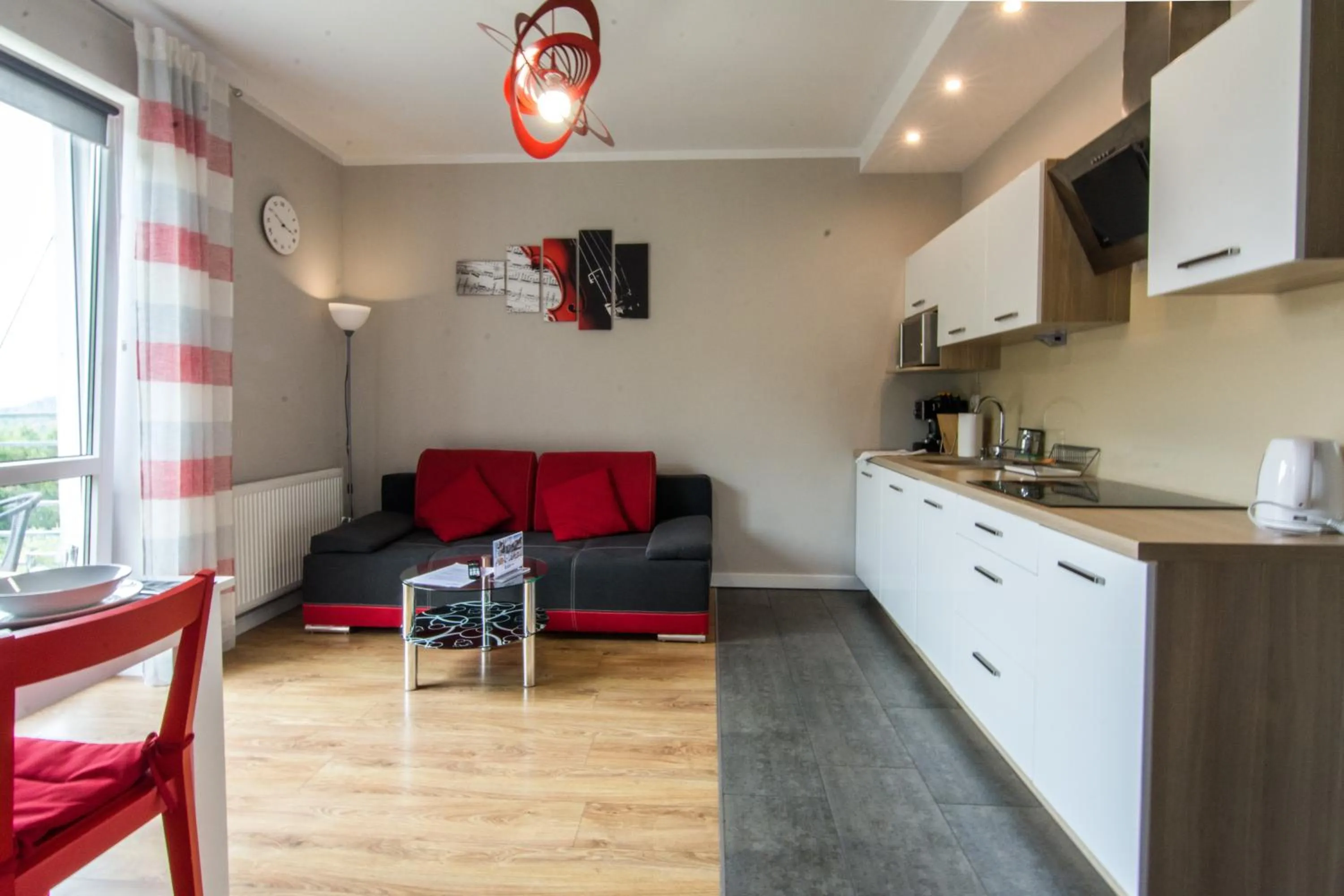 Kitchen or kitchenette in Apartamenty Izerskie