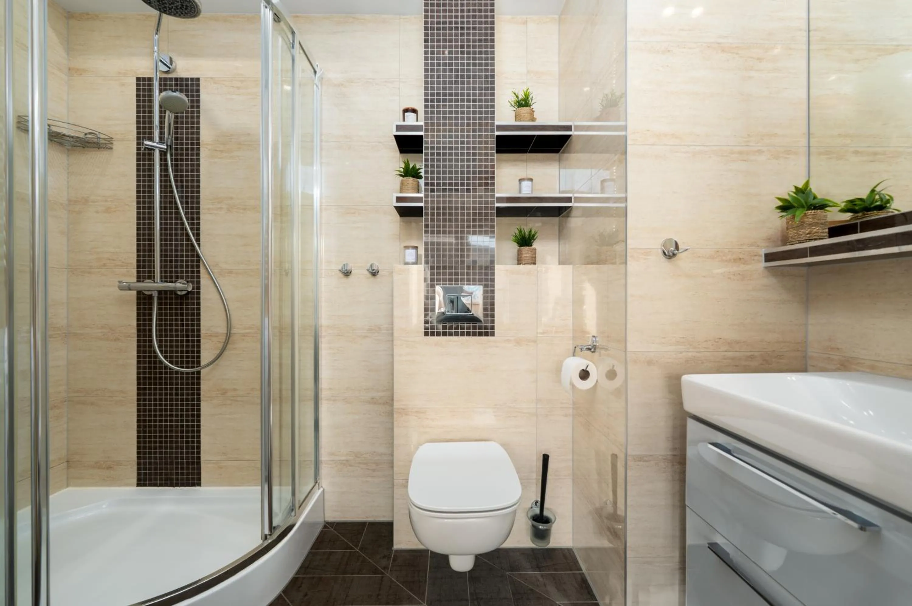 Shower in Apartamenty Izerskie