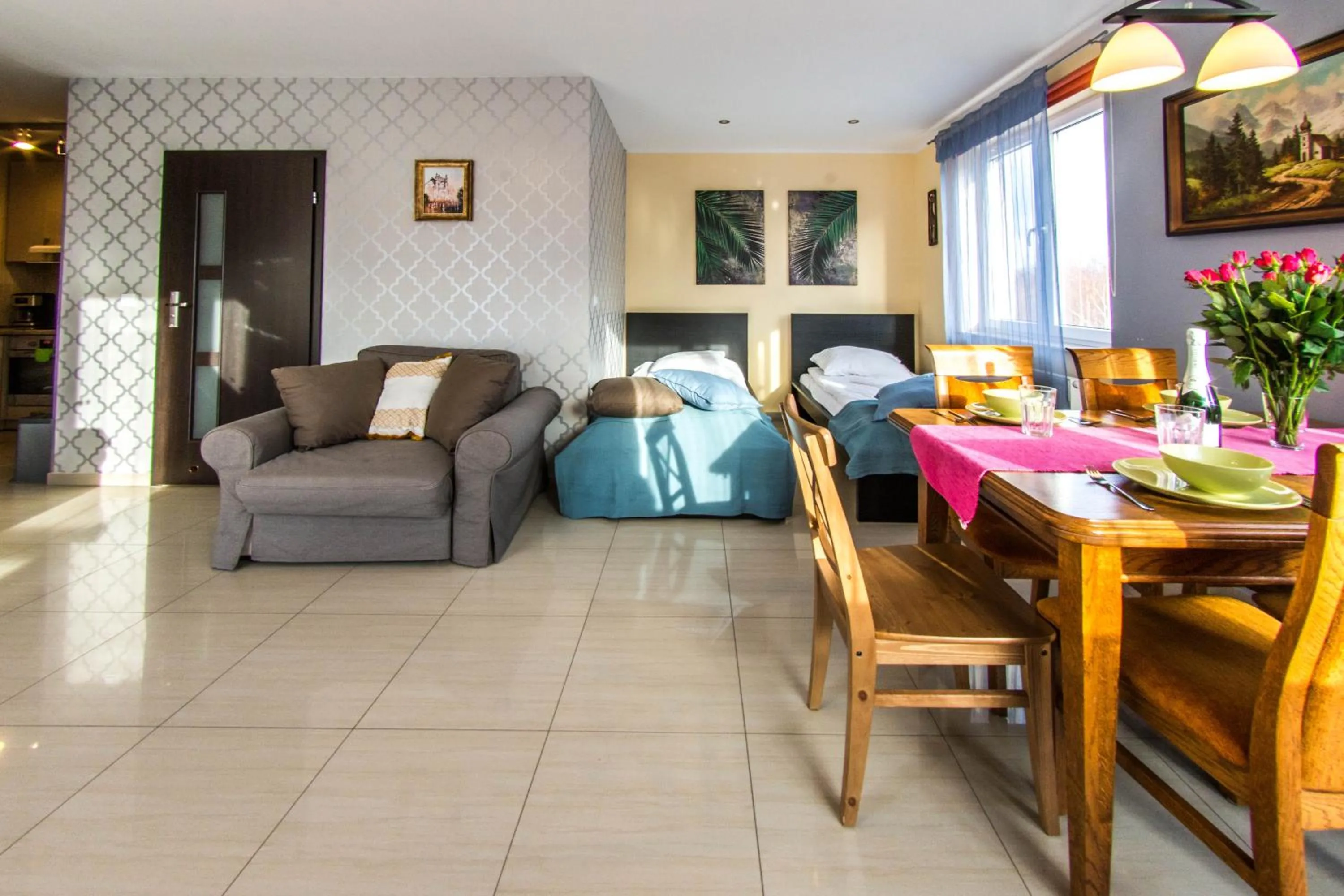 Living room in Apartamenty Izerskie
