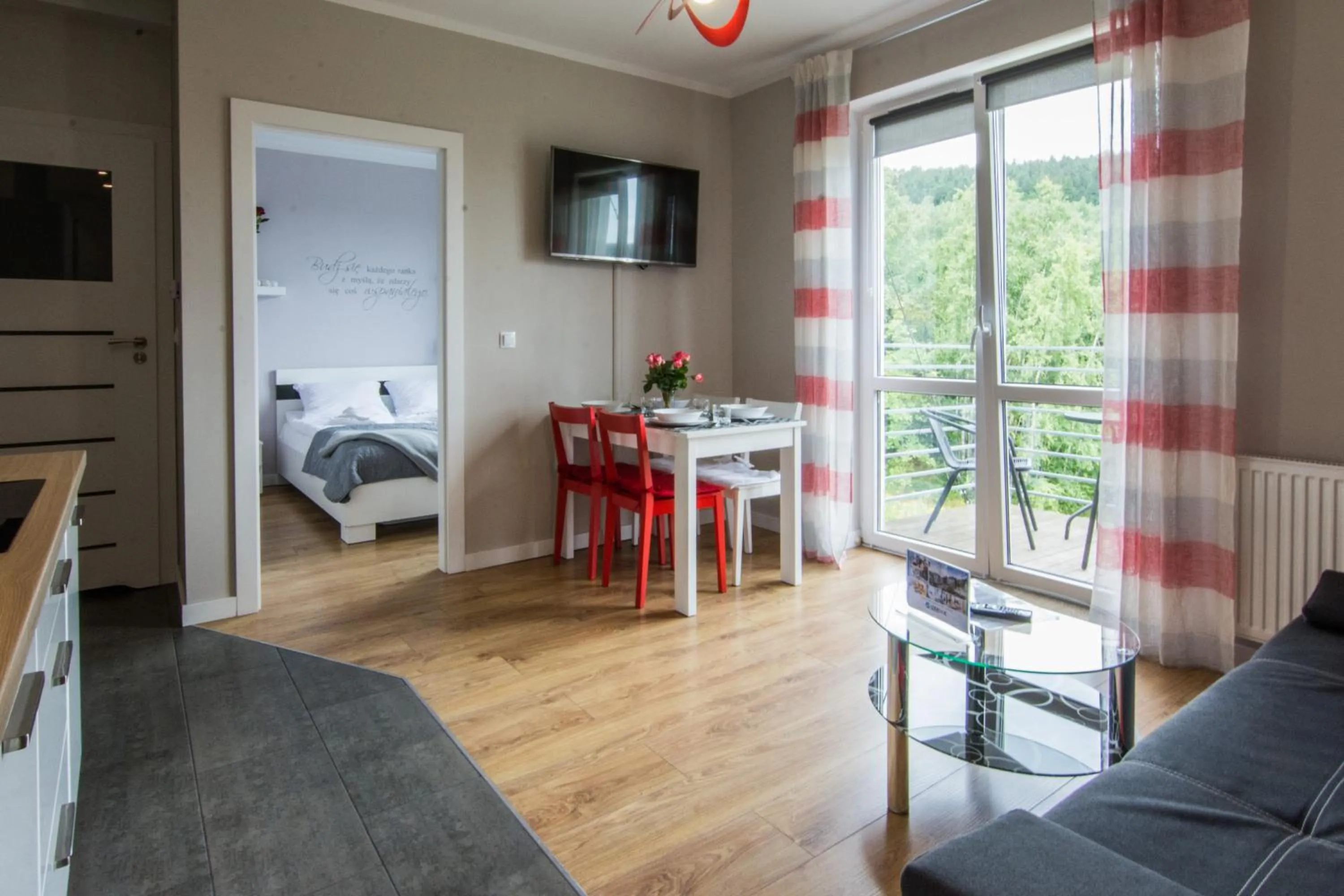TV and multimedia, Bed in Apartamenty Izerskie