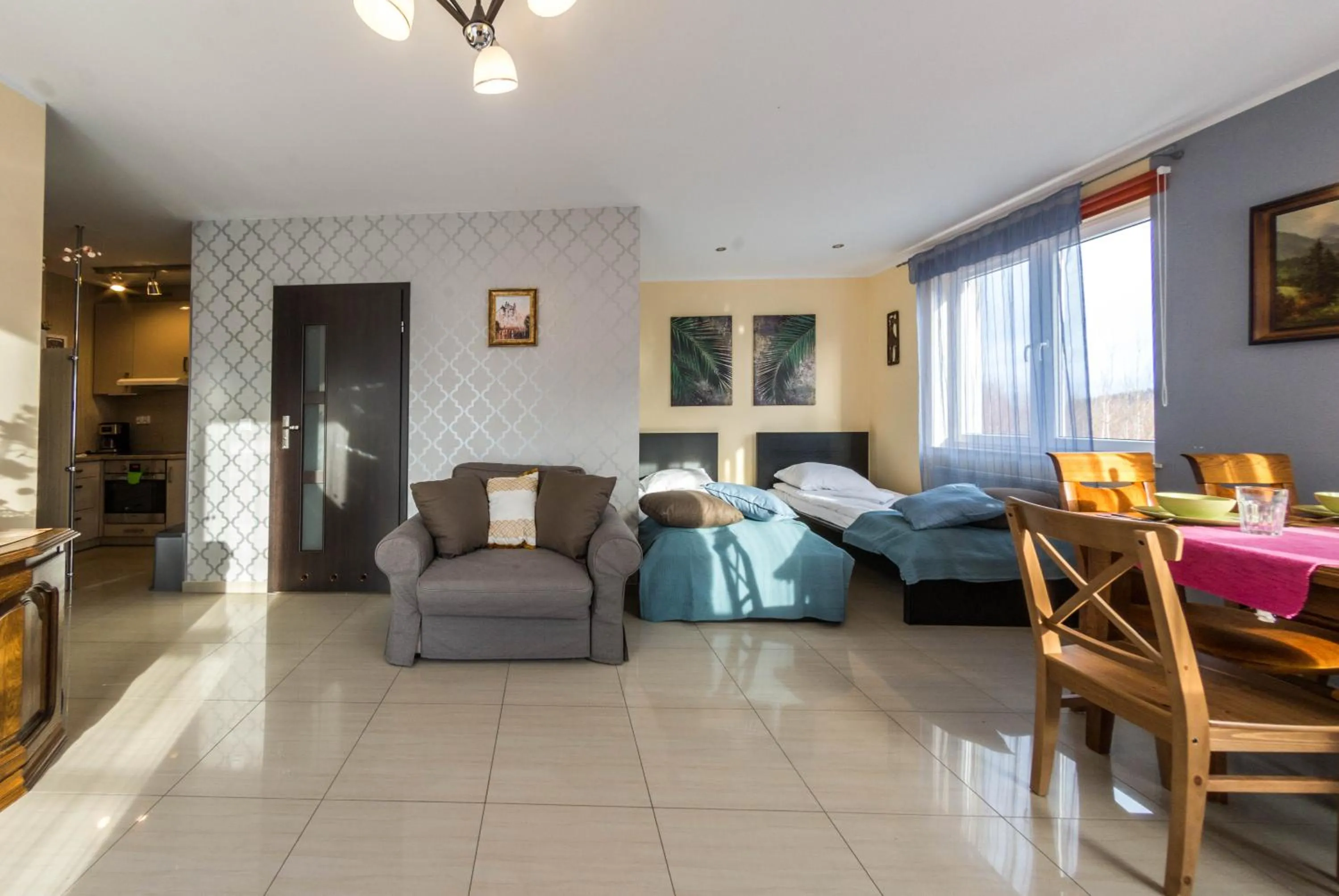 Living room in Apartamenty Izerskie