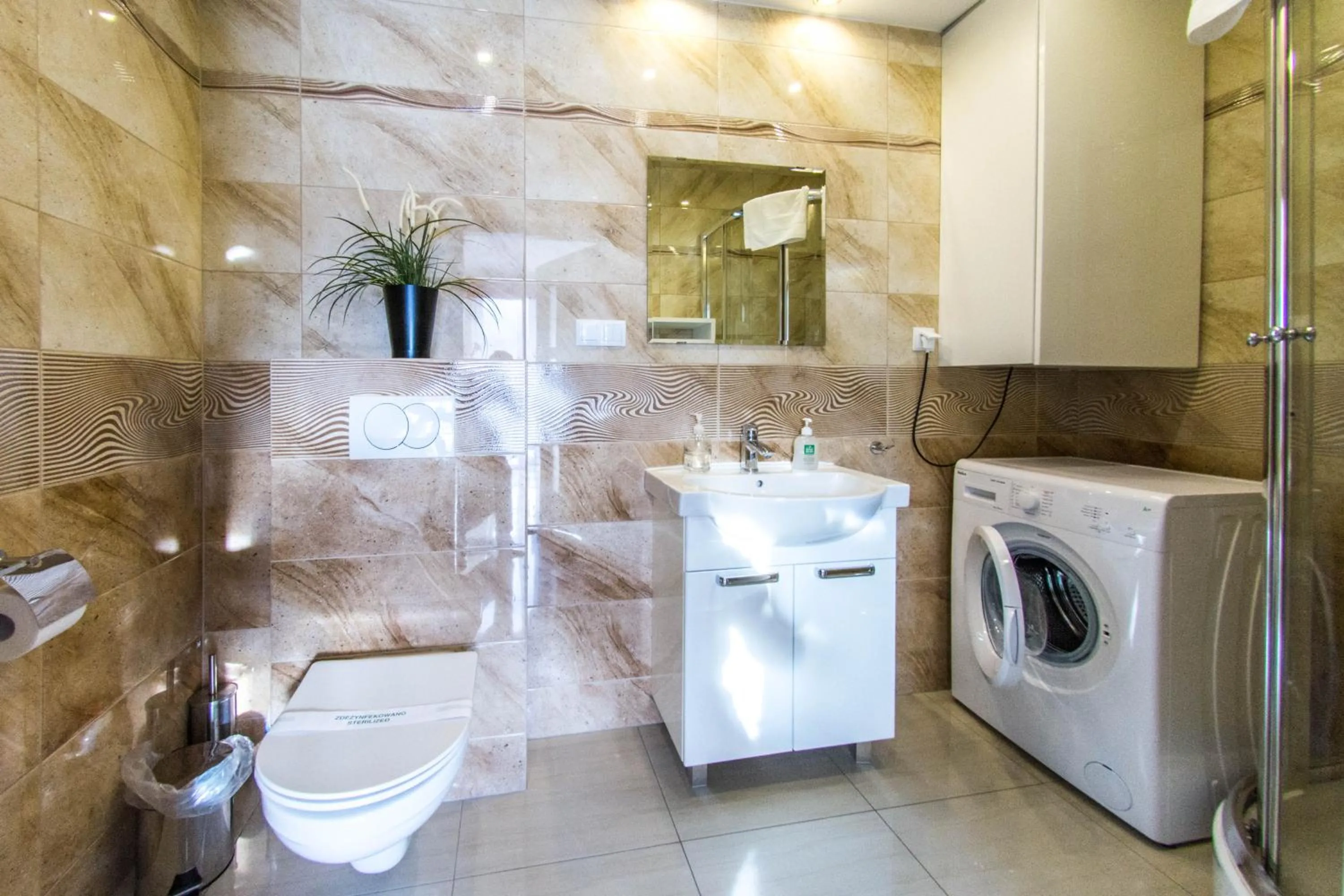 Shower in Apartamenty Izerskie