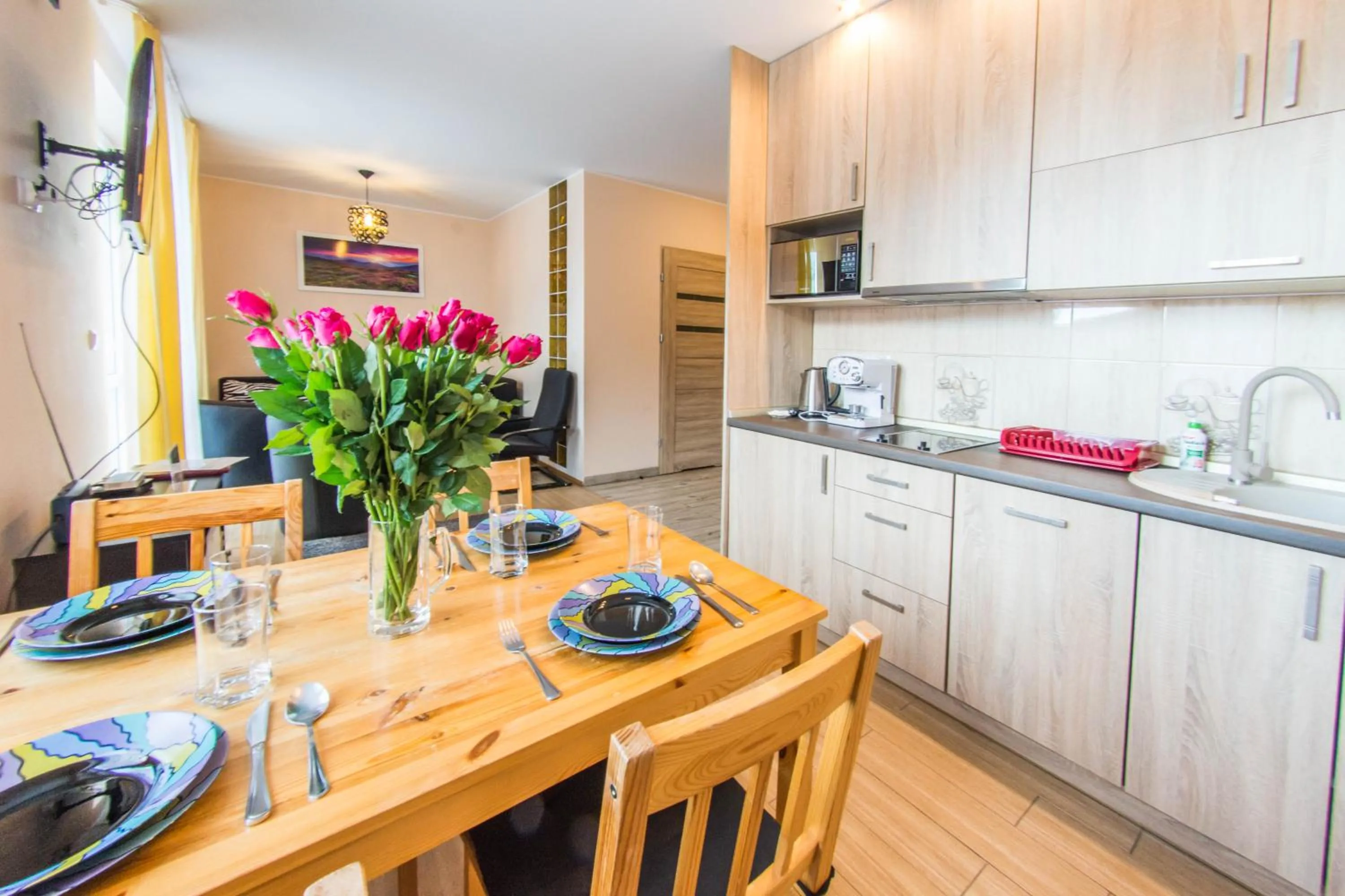 Coffee/tea facilities in Apartamenty Izerskie