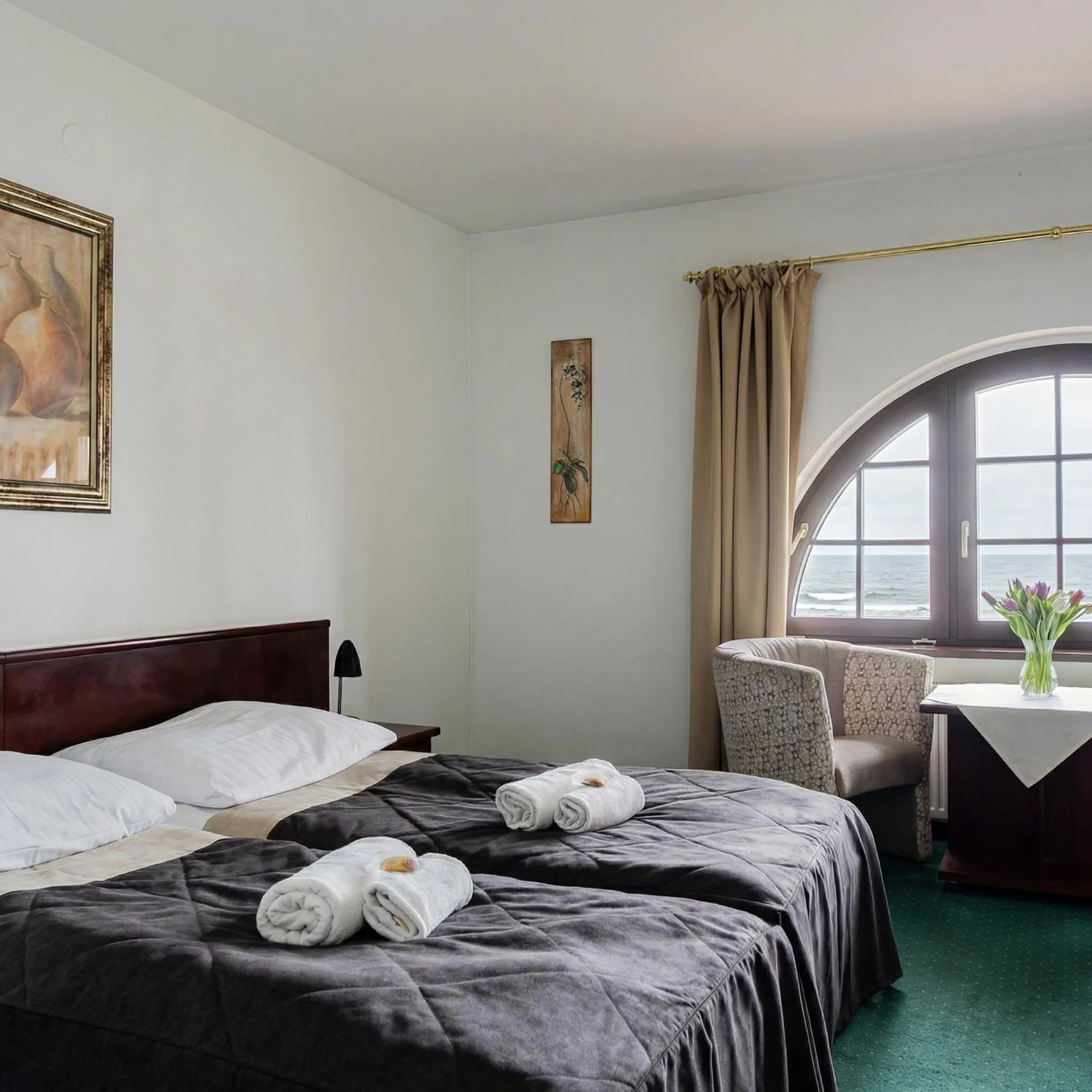 Bed in Willa Victor - Widok Na Morze - Najpiekniejszy w Polsce - Śniadanie w Cenie