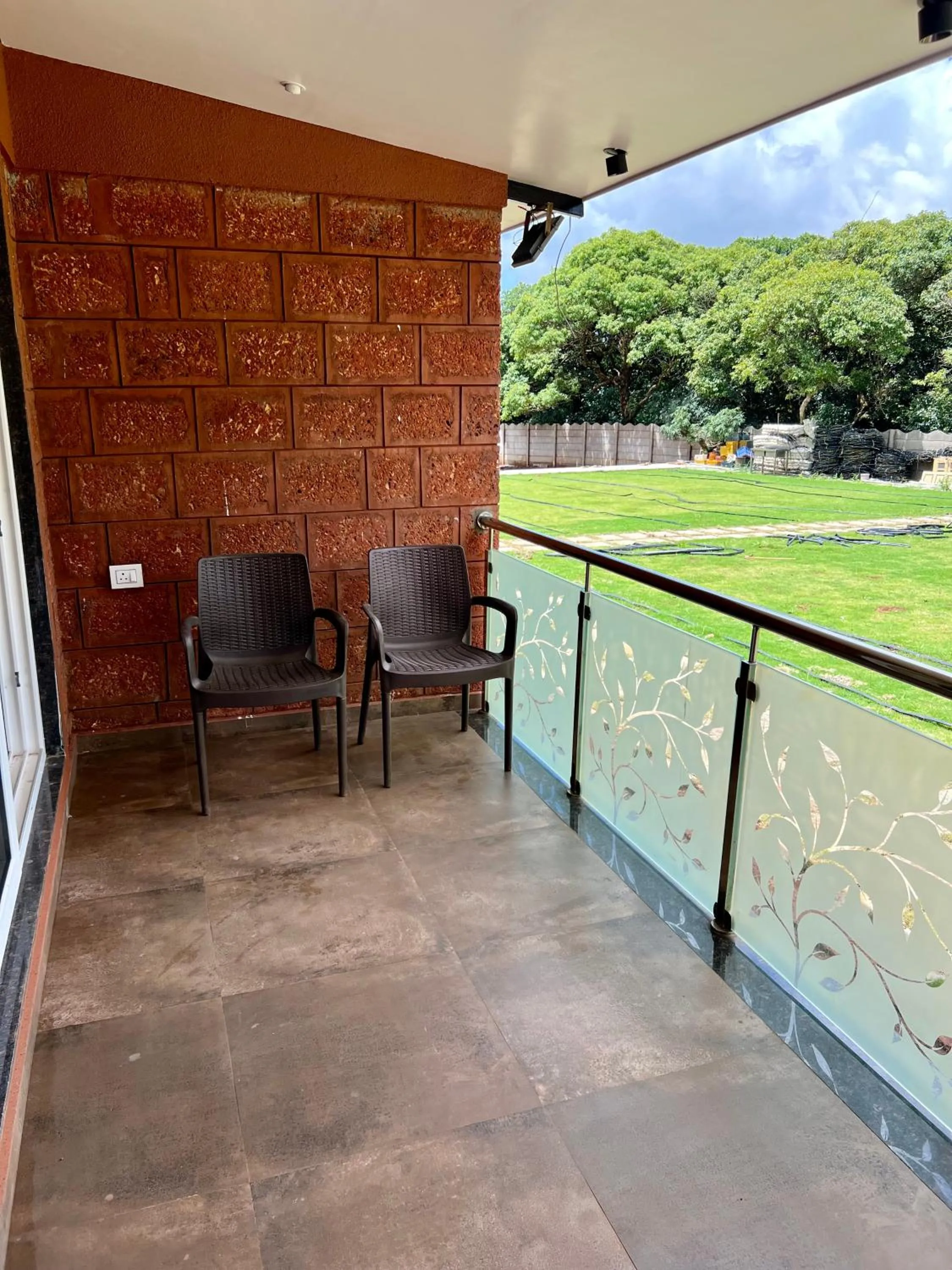 Balcony/Terrace in Sabas Tent & Cottages