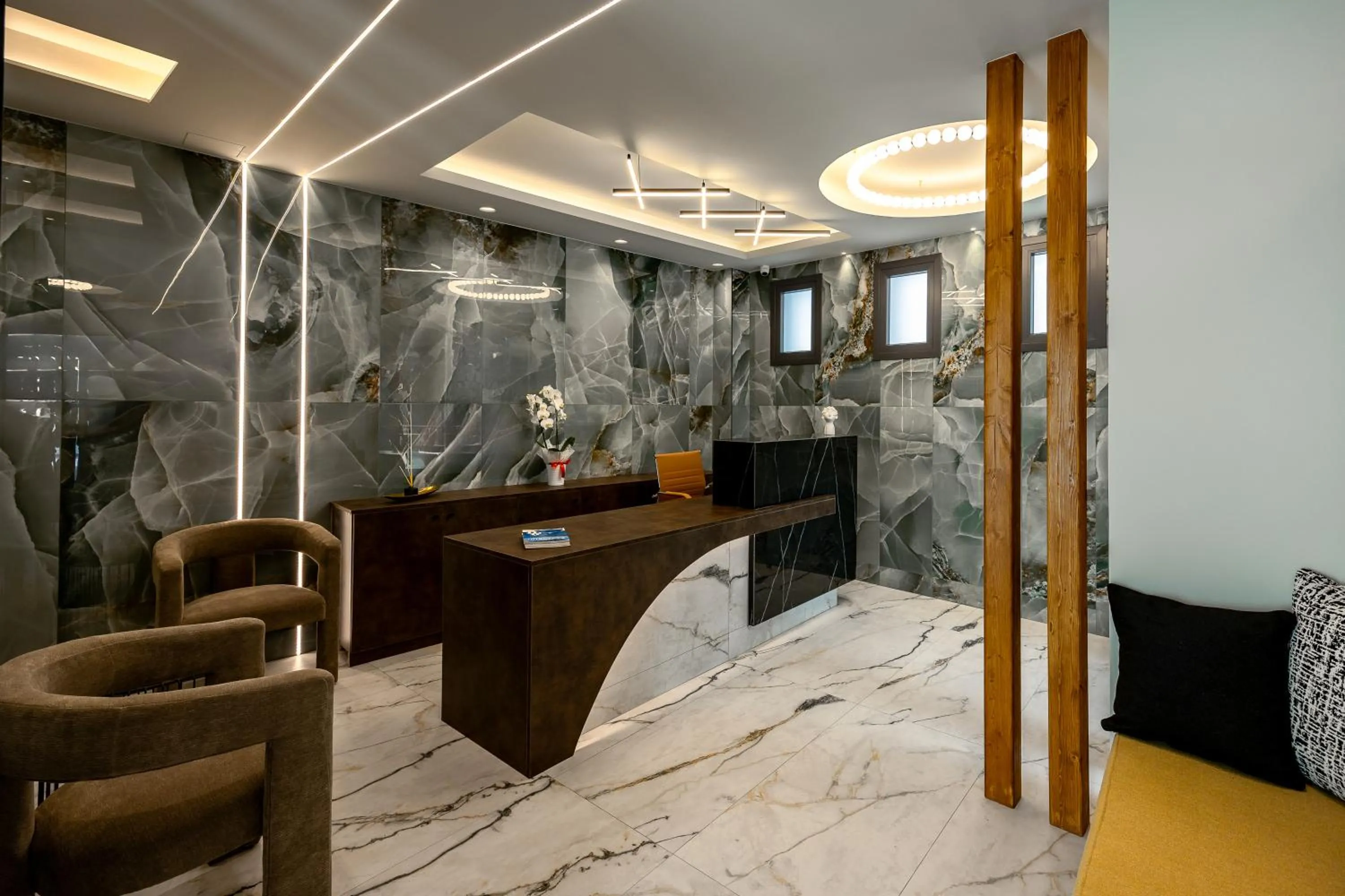 Lobby or reception in Kudos Suites Firostefani