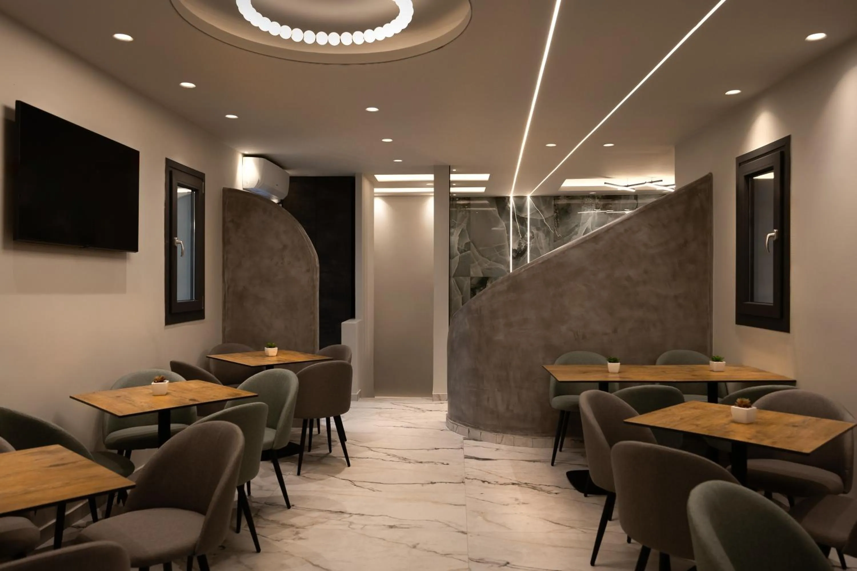Lobby or reception in Kudos Suites Firostefani