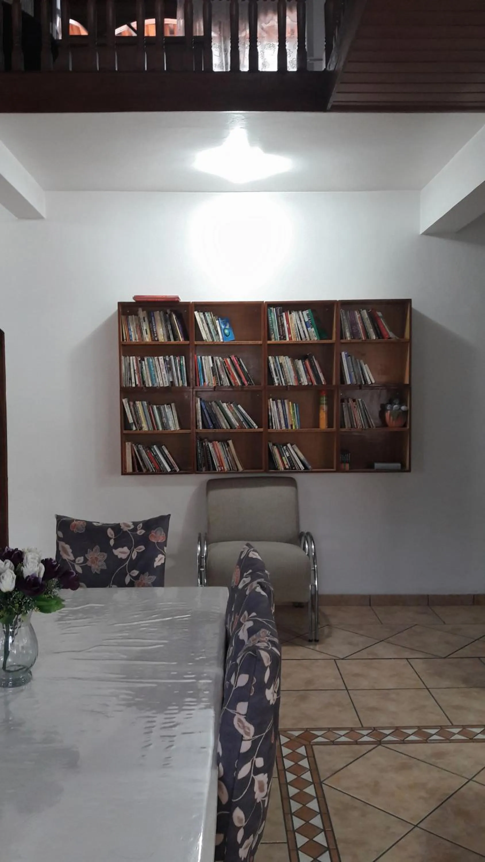 Communal lounge/ TV room in Pousada Sognares