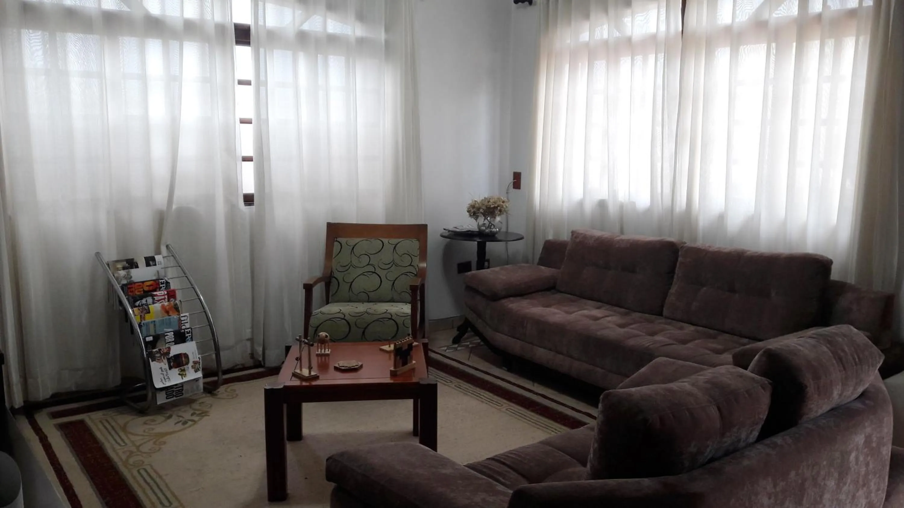Communal lounge/ TV room in Pousada Sognares