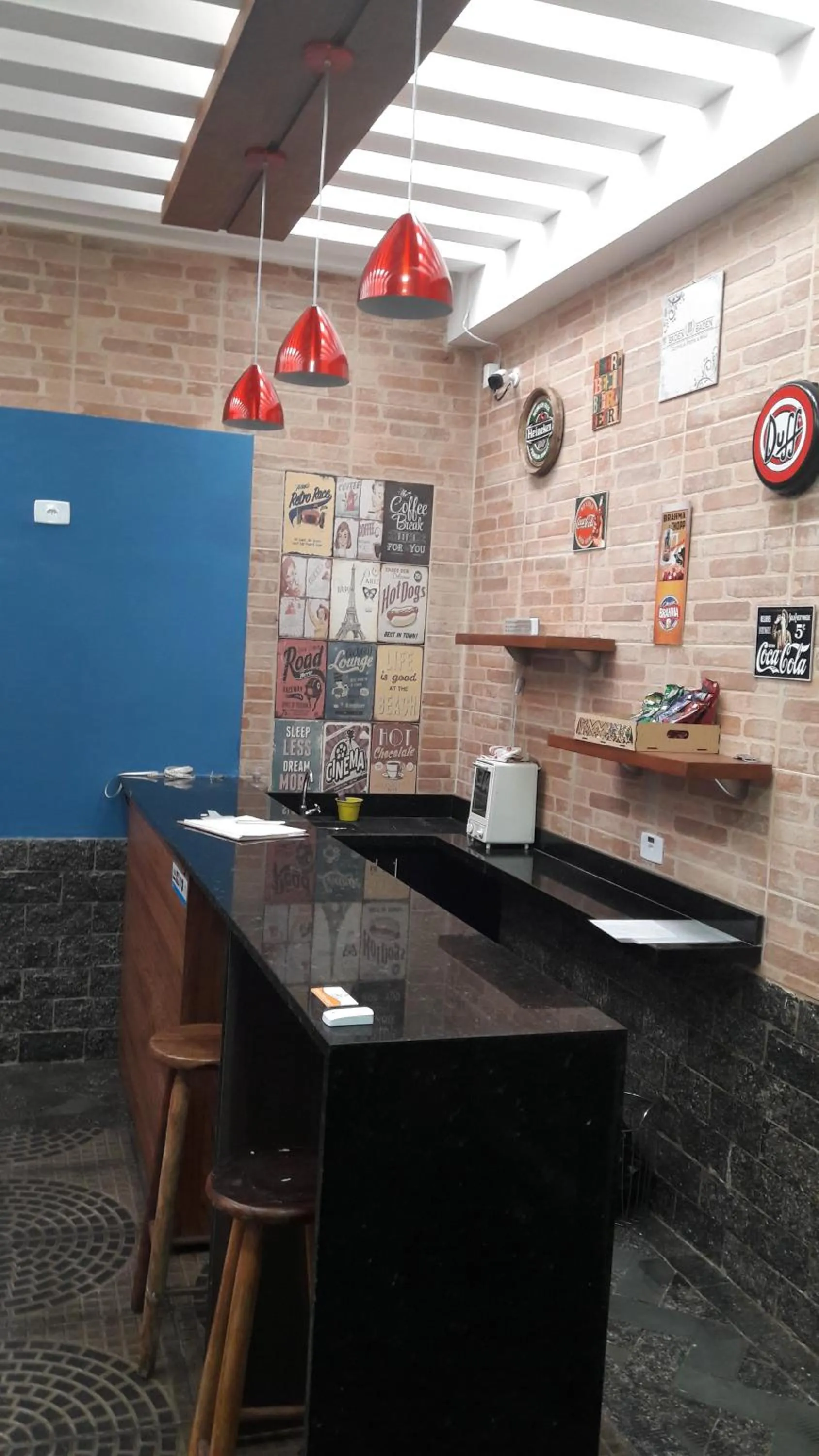 Lobby or reception in Pousada Sognares