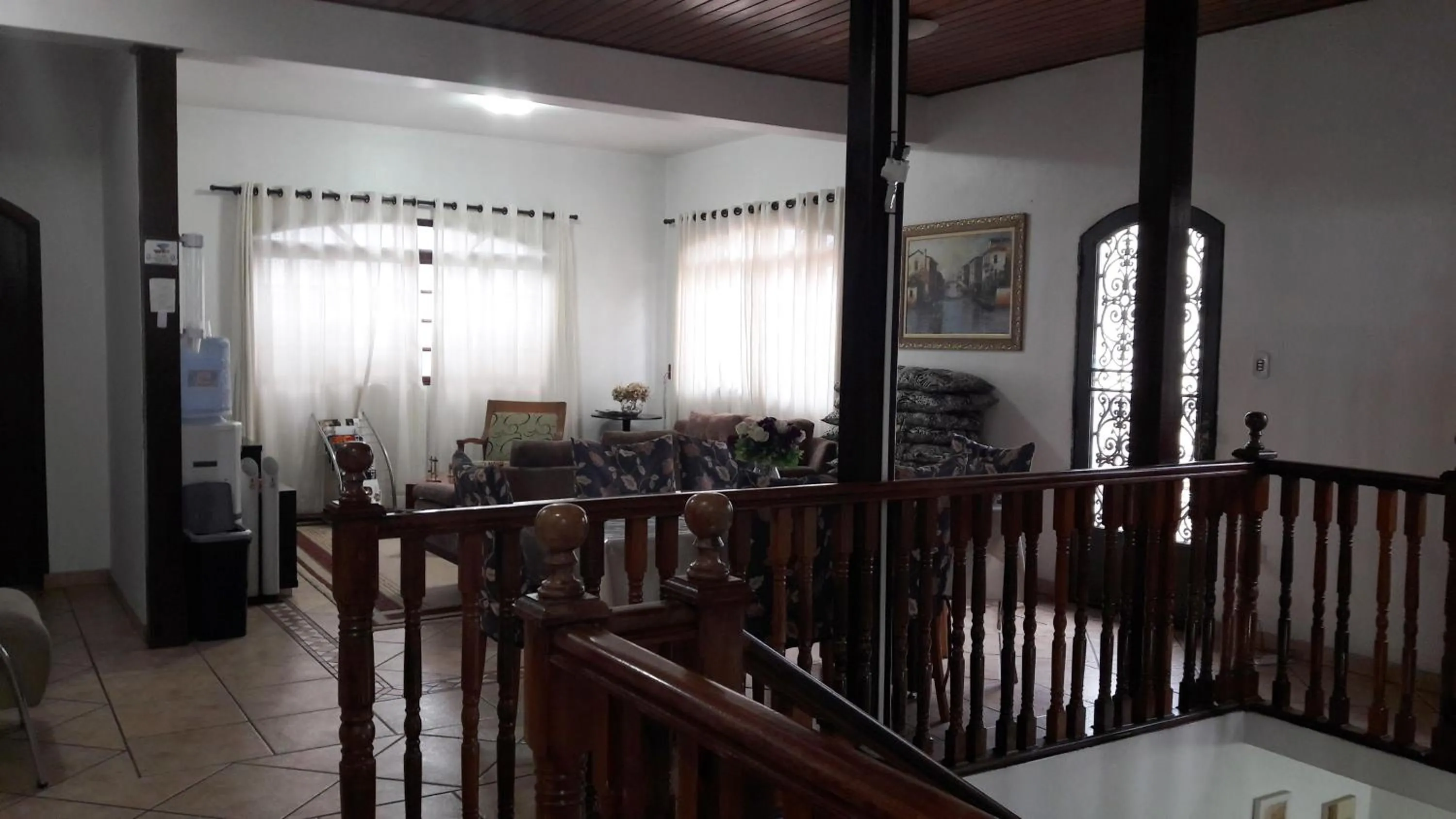 Communal lounge/ TV room in Pousada Sognares