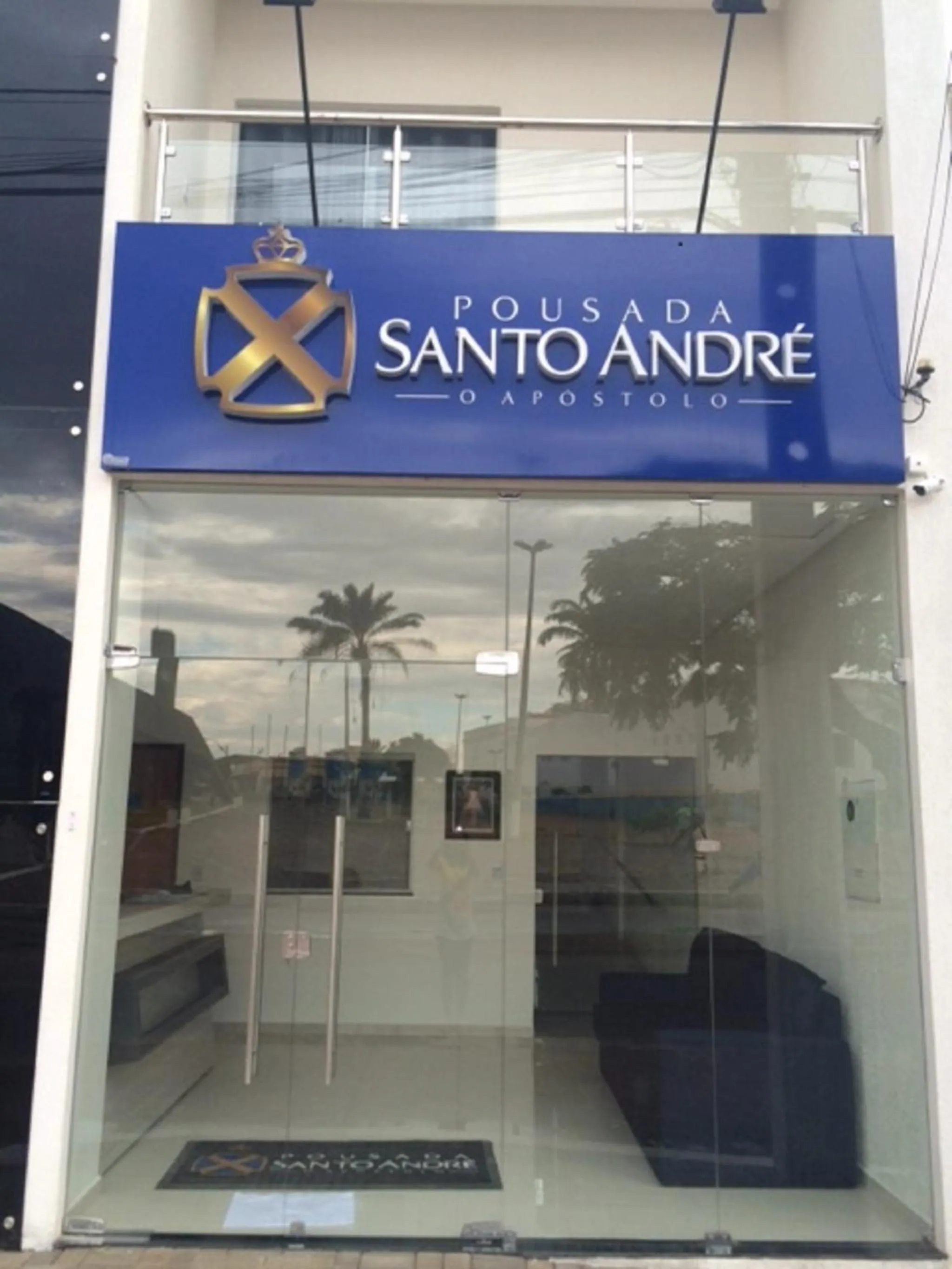 Facade/entrance in Pousada Santo André - O Apóstolo