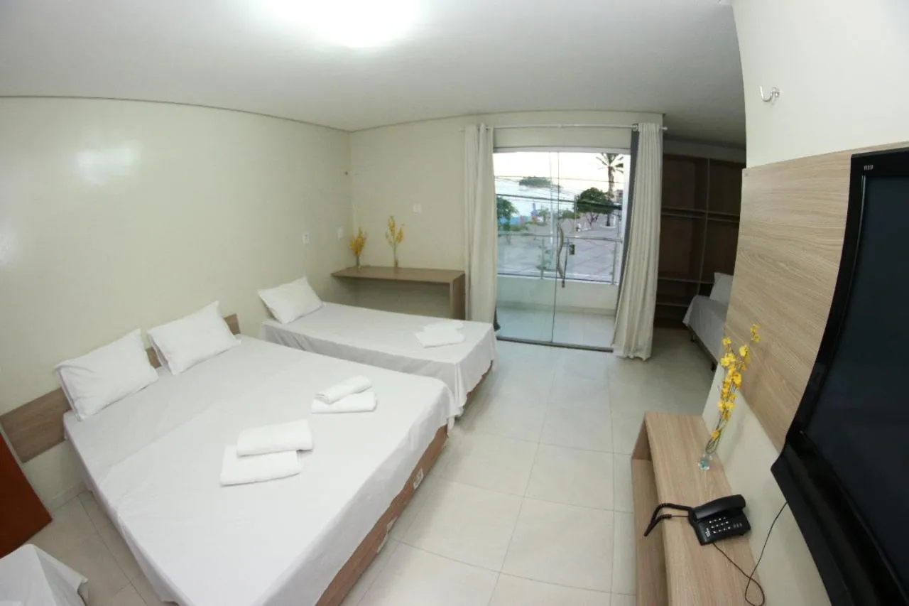 Bed in Pousada Santo André - O Apóstolo