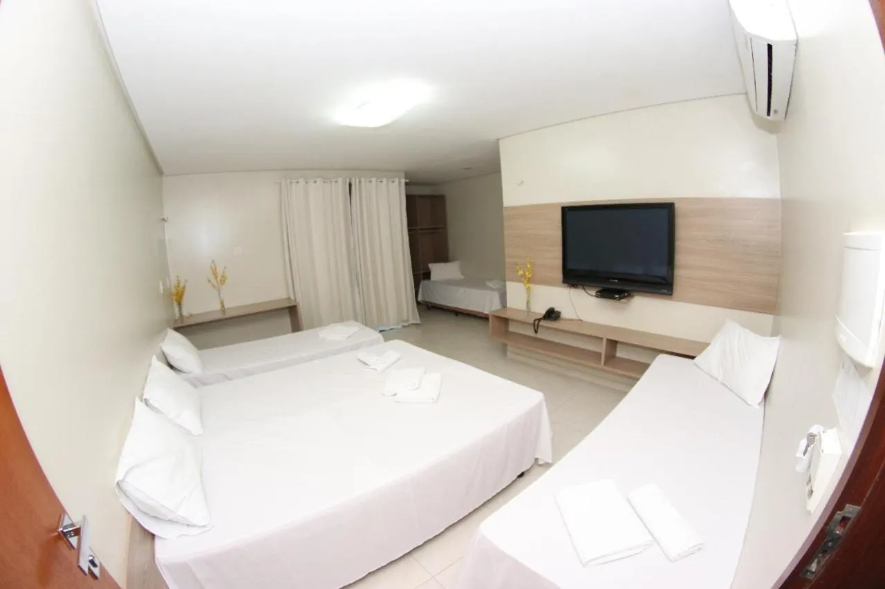 Bed in Pousada Santo André - O Apóstolo