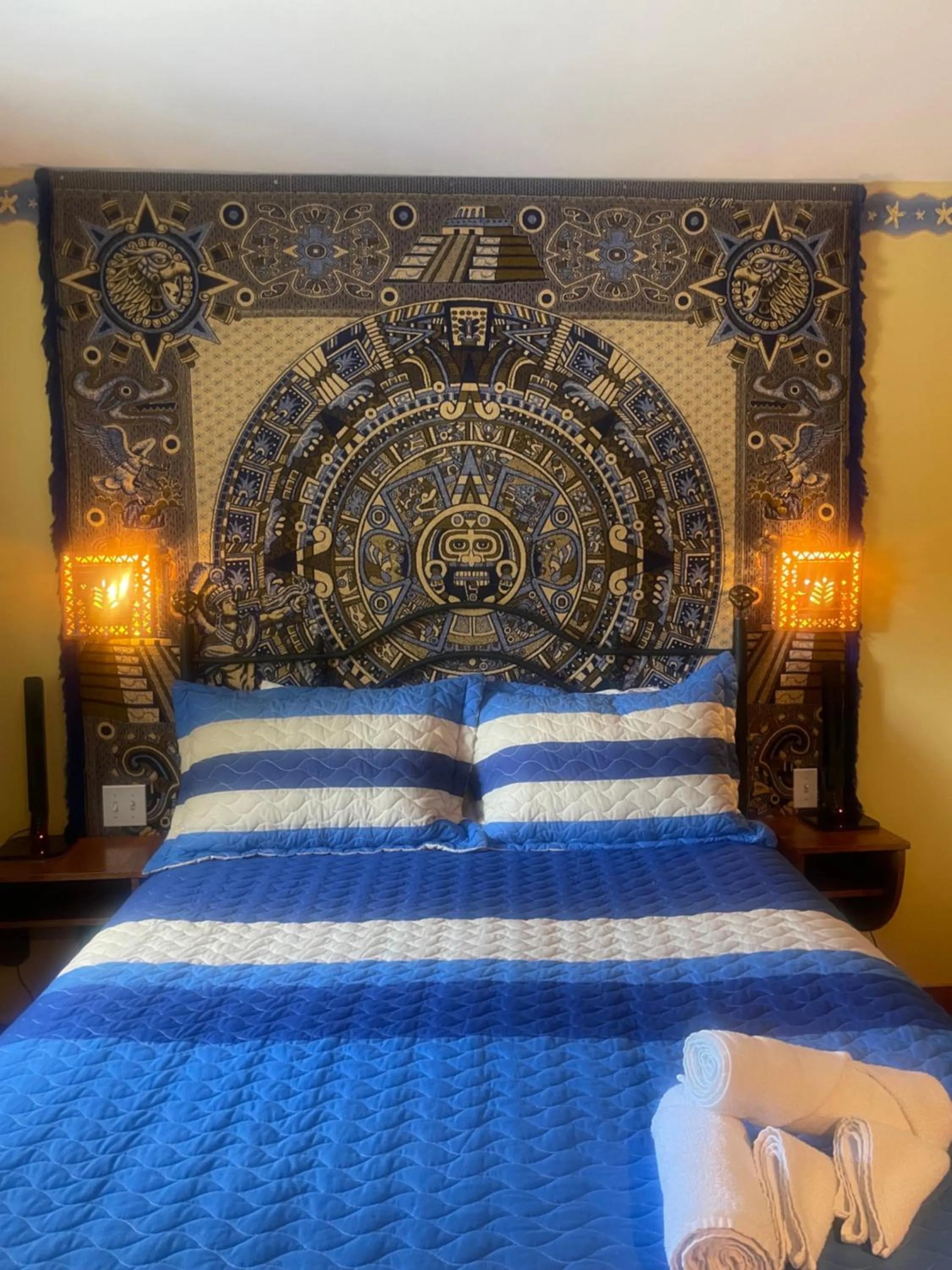 Bed in Auberge Restaurant du Monde