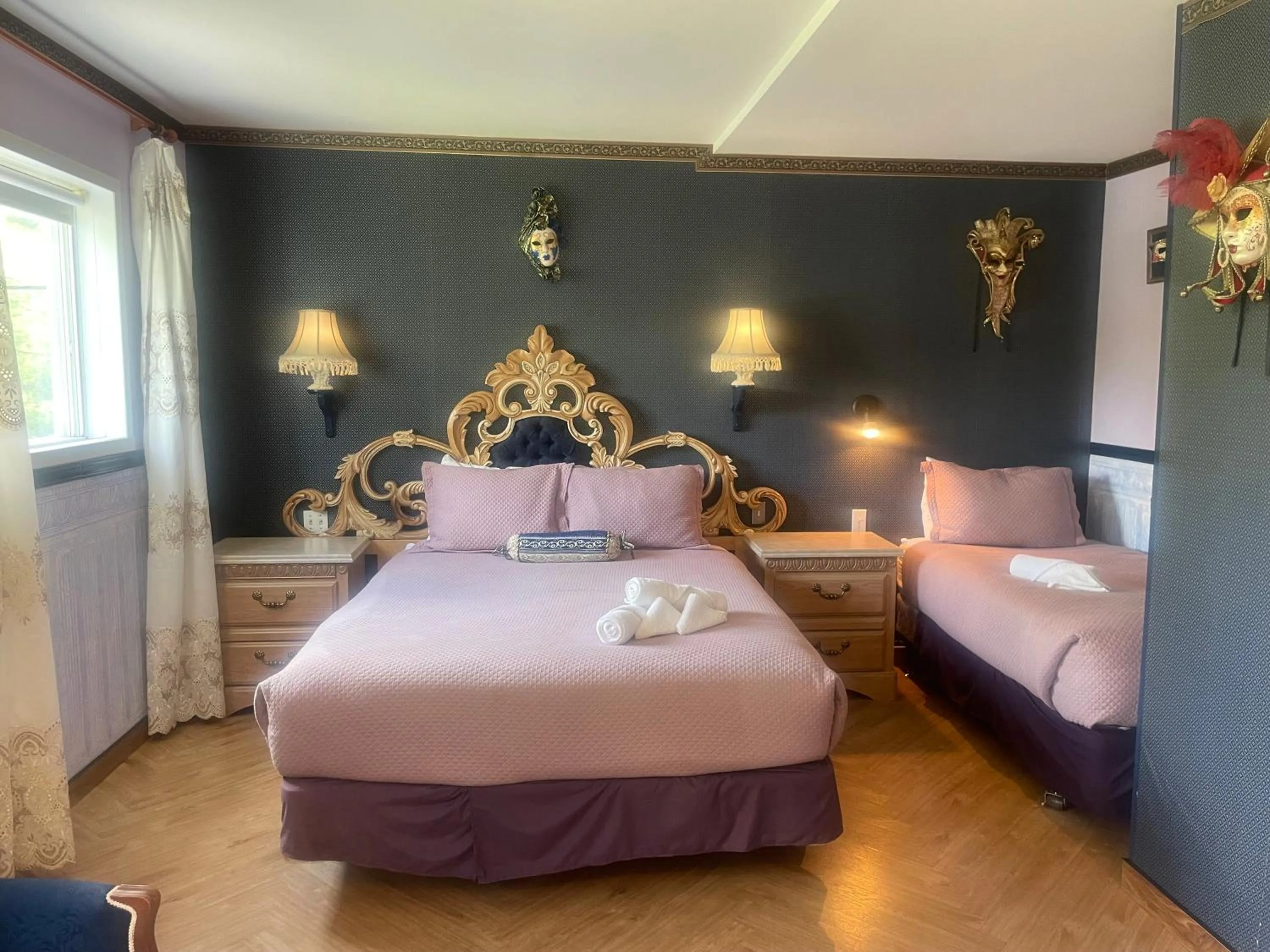 Bed in Auberge Restaurant du Monde