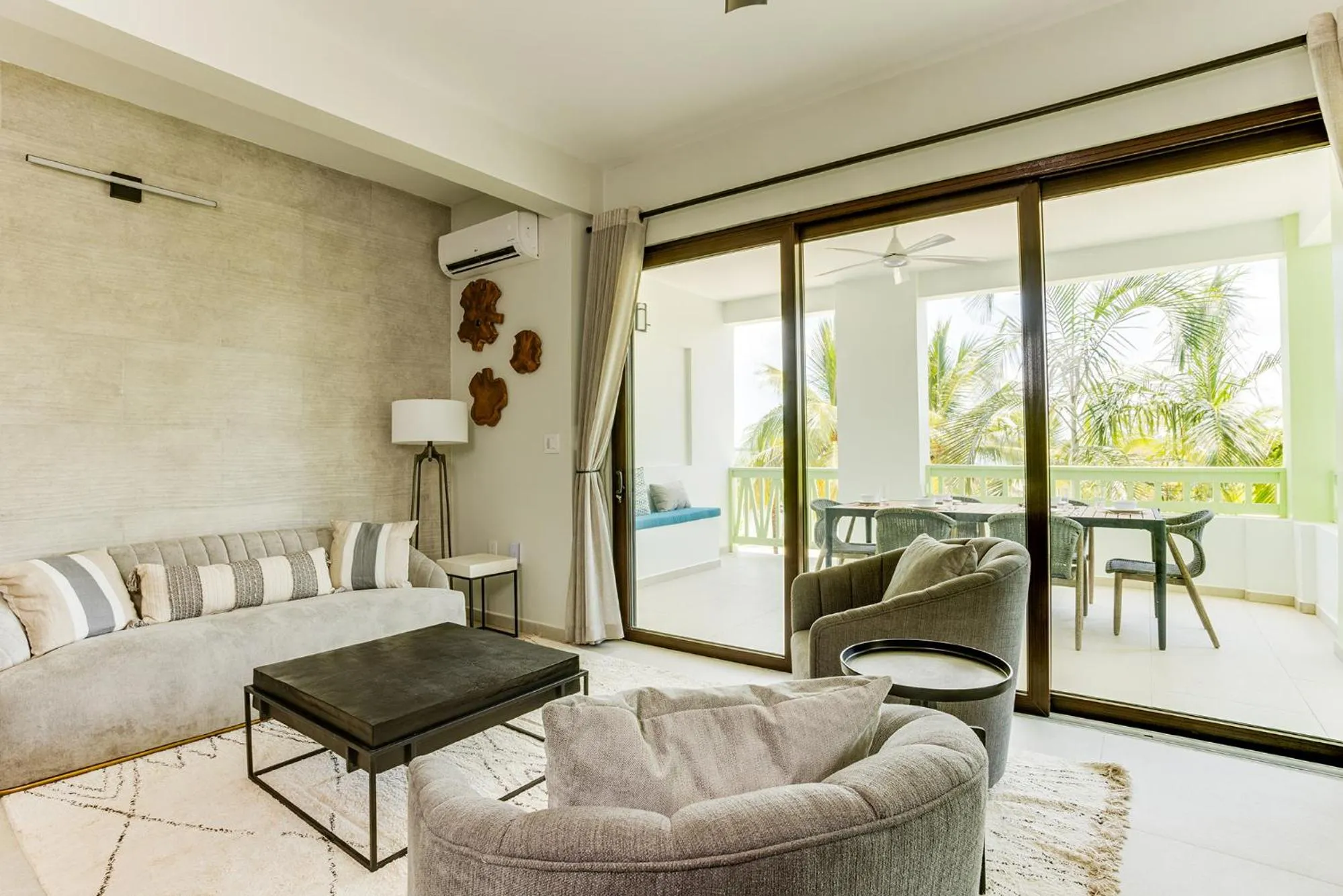 Living room in Marazul Belize