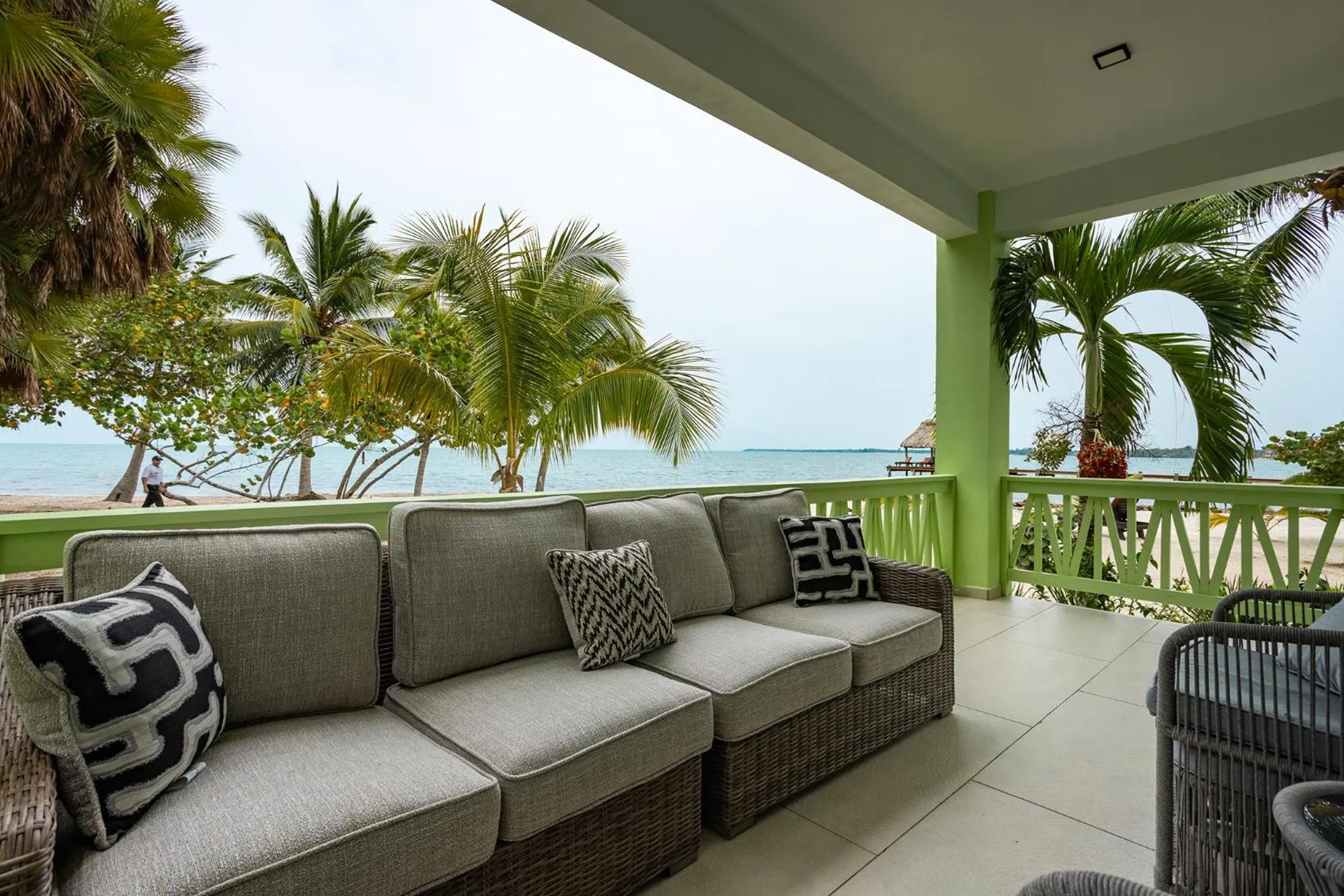 Patio in Marazul Belize