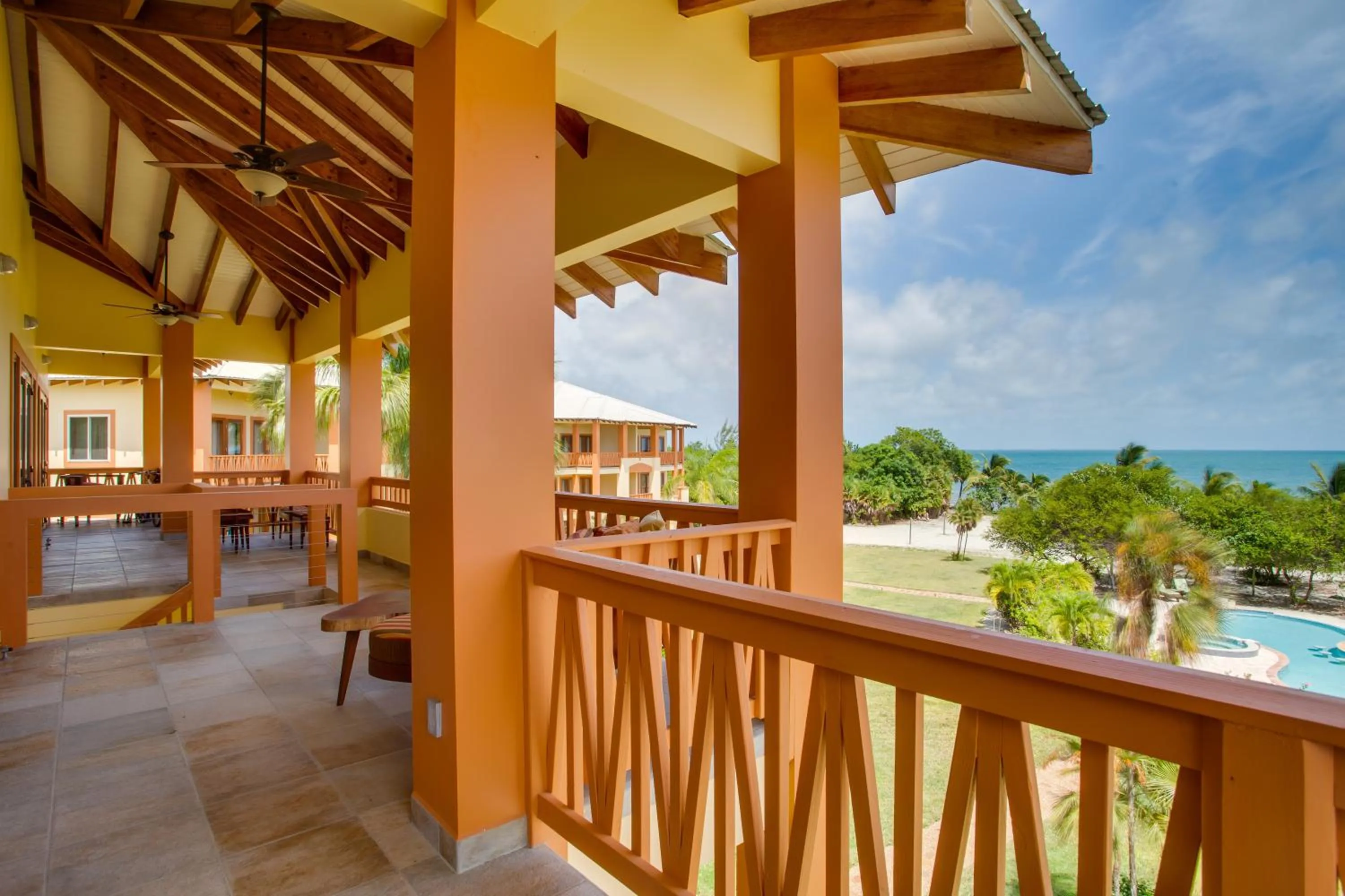 Patio in Marazul Belize