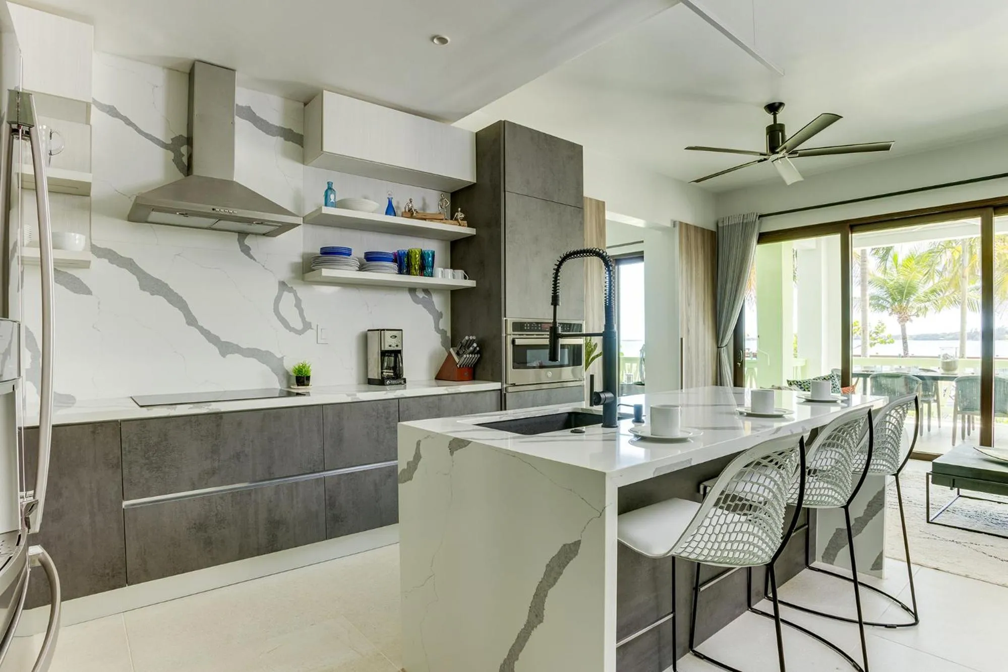 kitchen in Marazul Belize