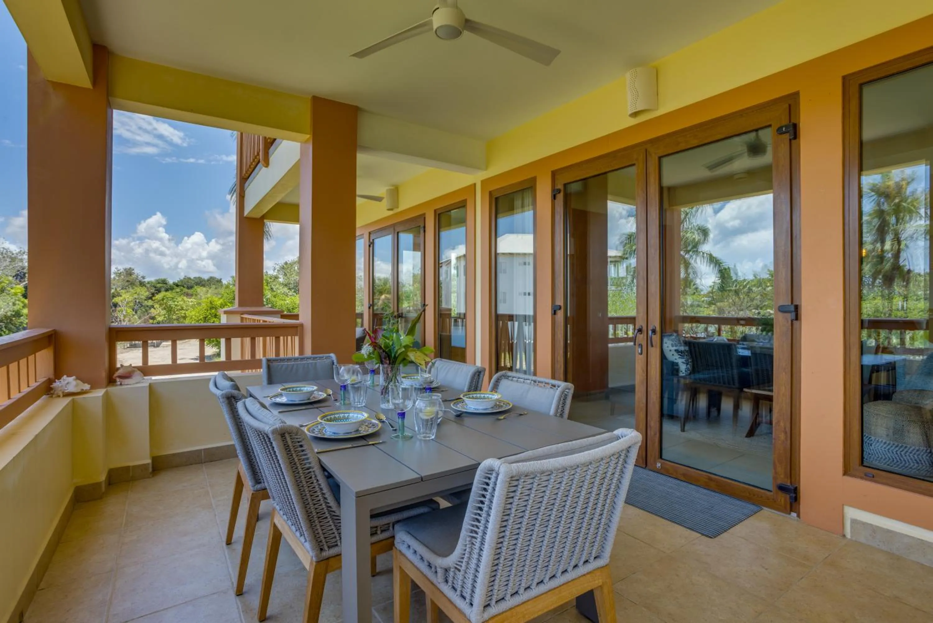 Patio in Marazul Belize