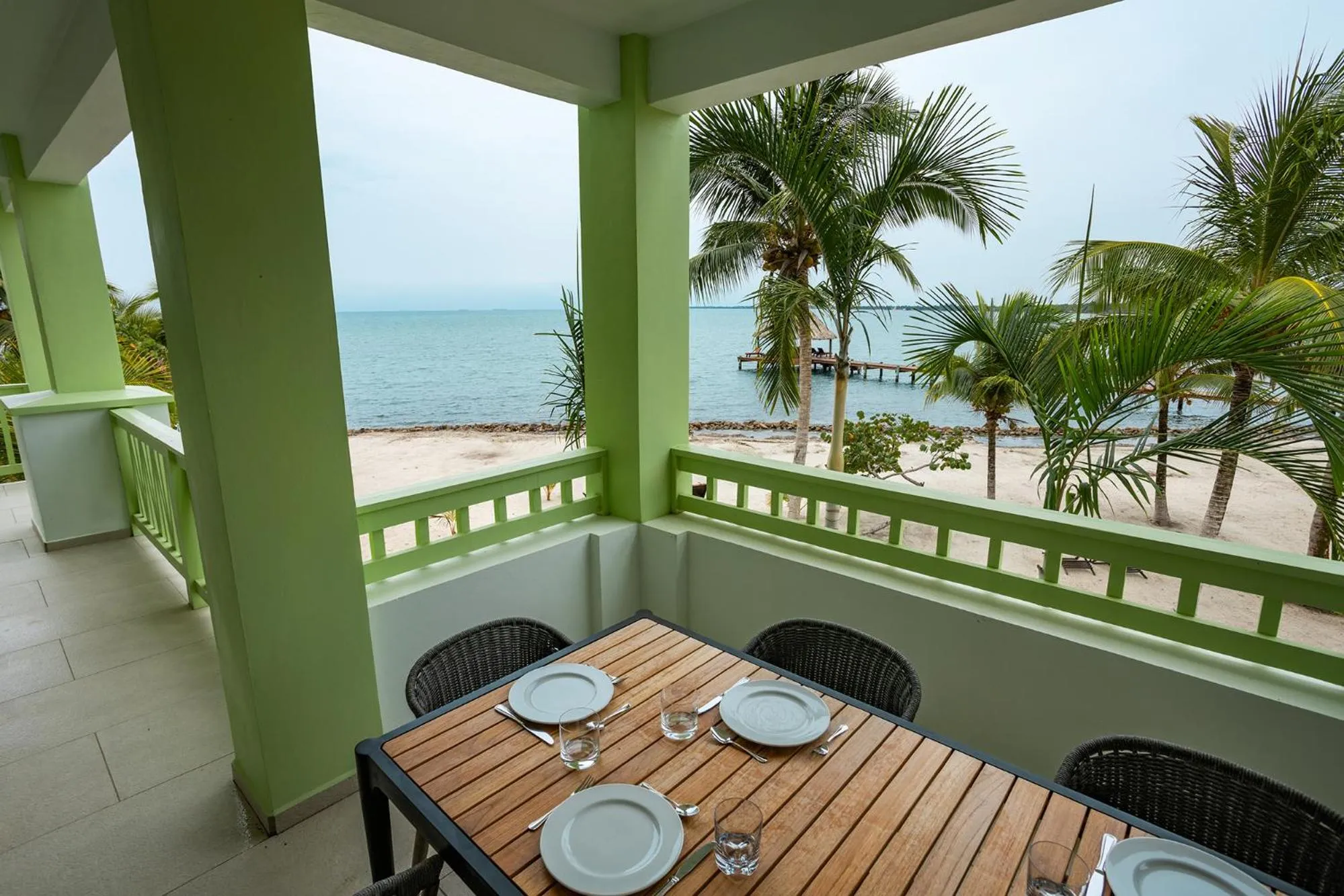 Patio in Marazul Belize