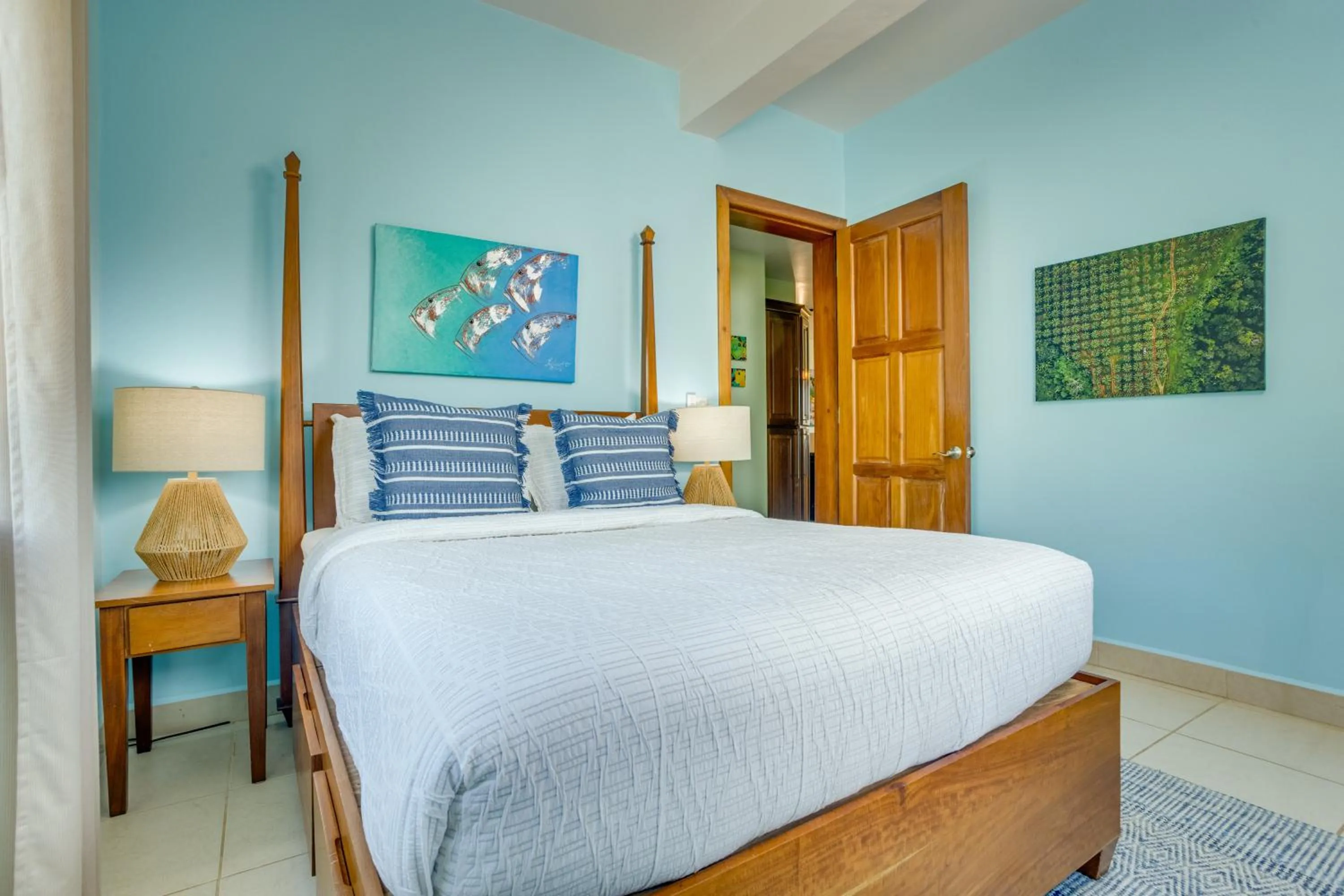 Bed in Marazul Belize