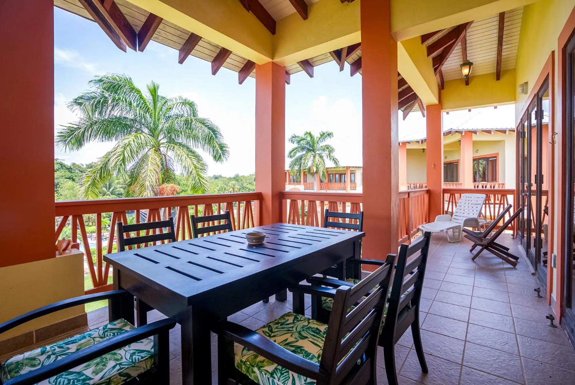 Patio in Marazul Belize